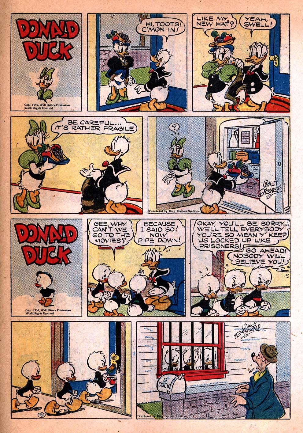 Read online Walt Disney's Comics and Stories comic -  Issue #148 - 39