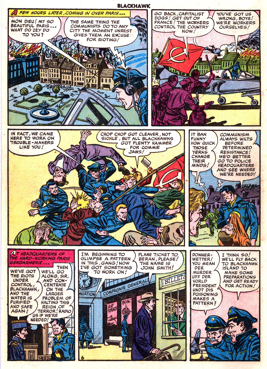 Read online Blackhawk (1957) comic -  Issue #61 - 8
