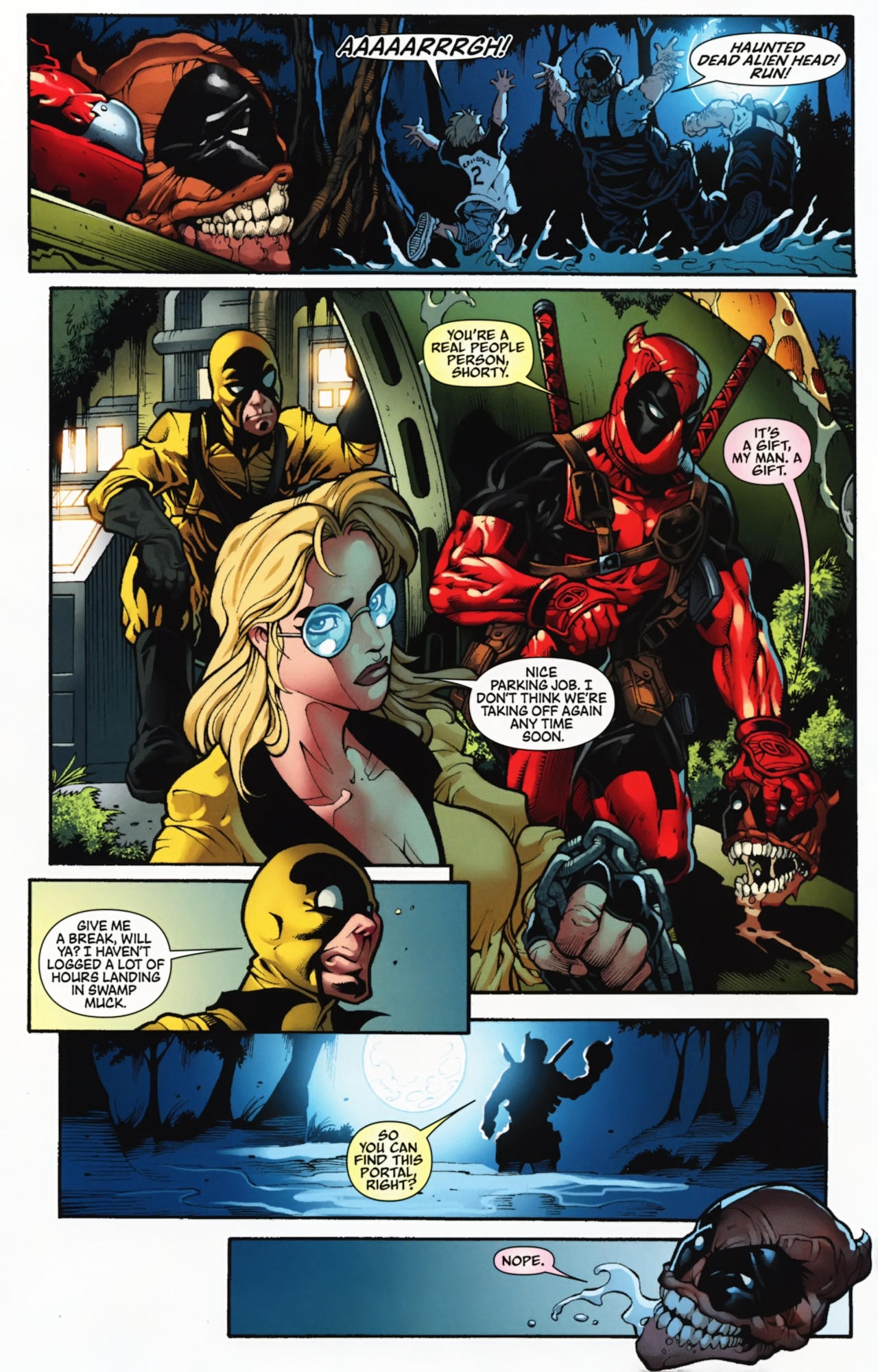 Read online Deadpool: Merc With a Mouth comic -  Issue #6 - 10