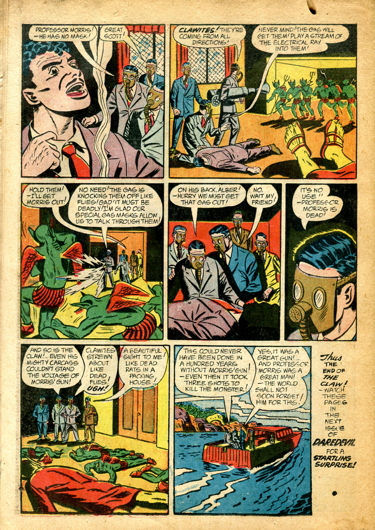 Read online Daredevil (1941) comic -  Issue #31 - 38