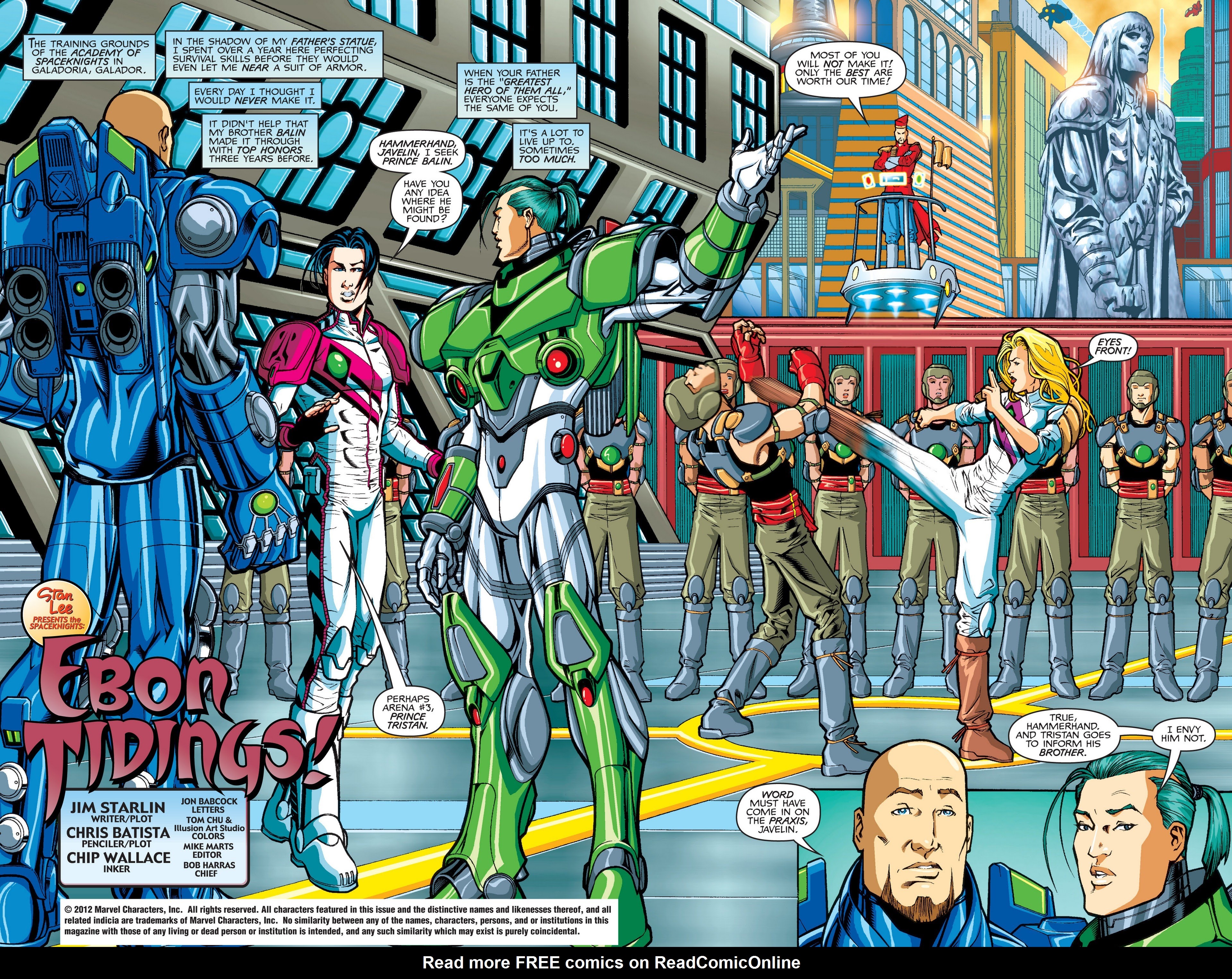Read online Spaceknights (2012) comic -  Issue #1 - 7