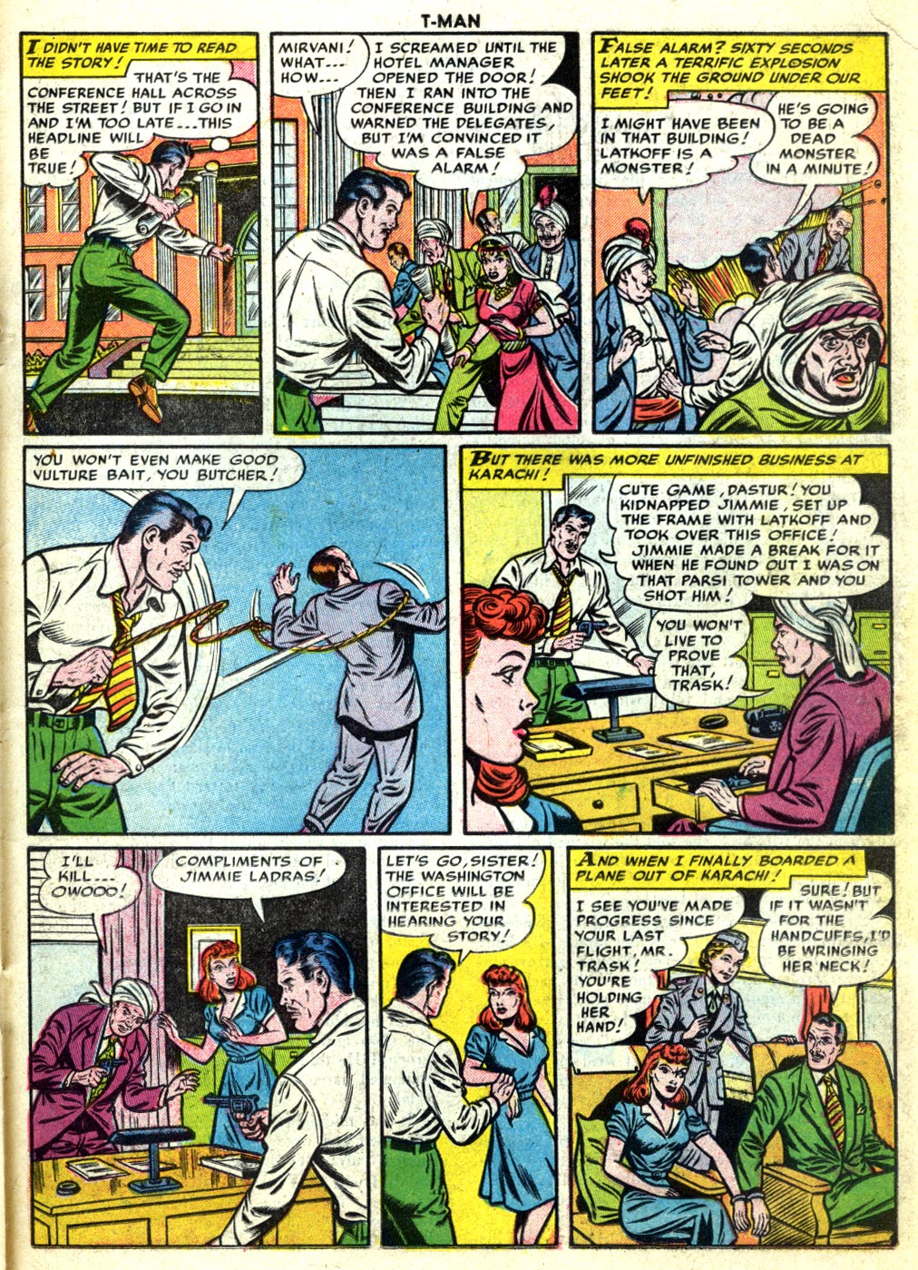 Read online T-Man: World Wide Trouble Shooter comic -  Issue #28 - 24