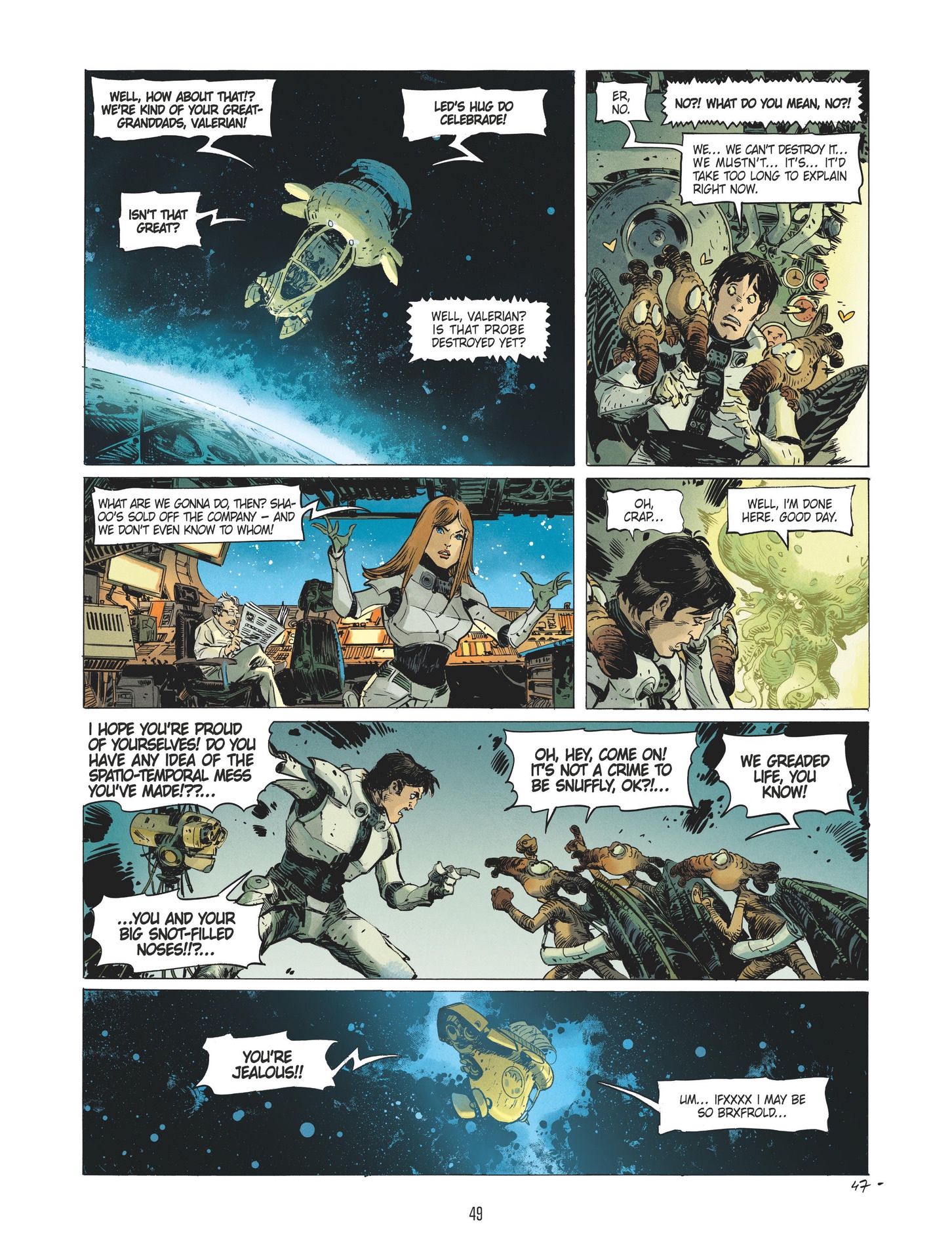 Read online Valerian and Laureline By... comic -  Issue # Full - 52