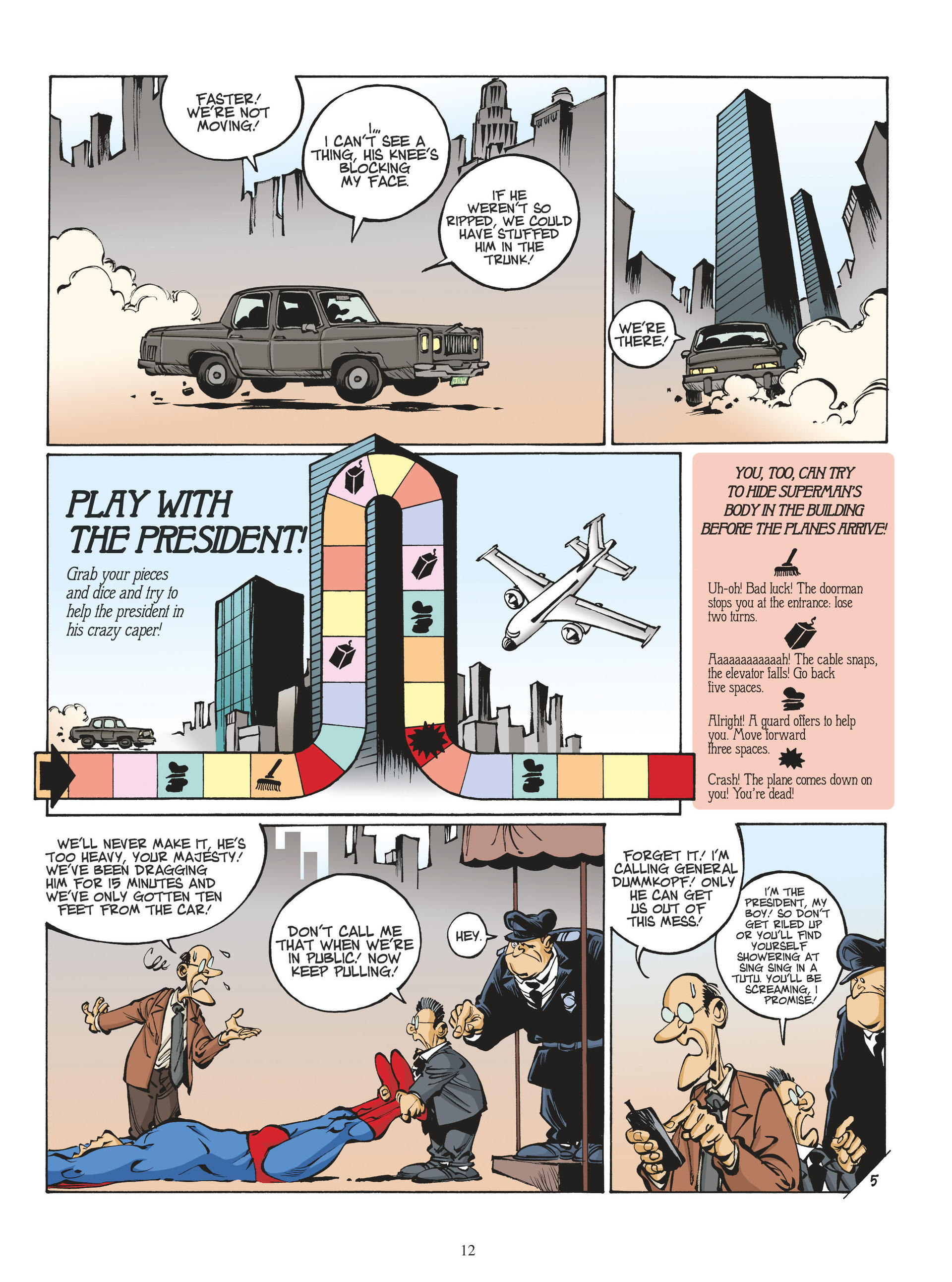 Read online Mister President comic -  Issue #1 - 12