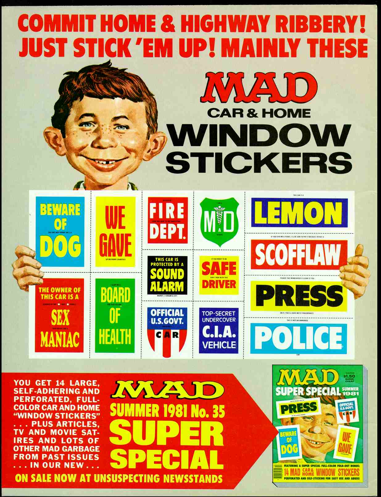 Read online MAD comic -  Issue #221 - 2