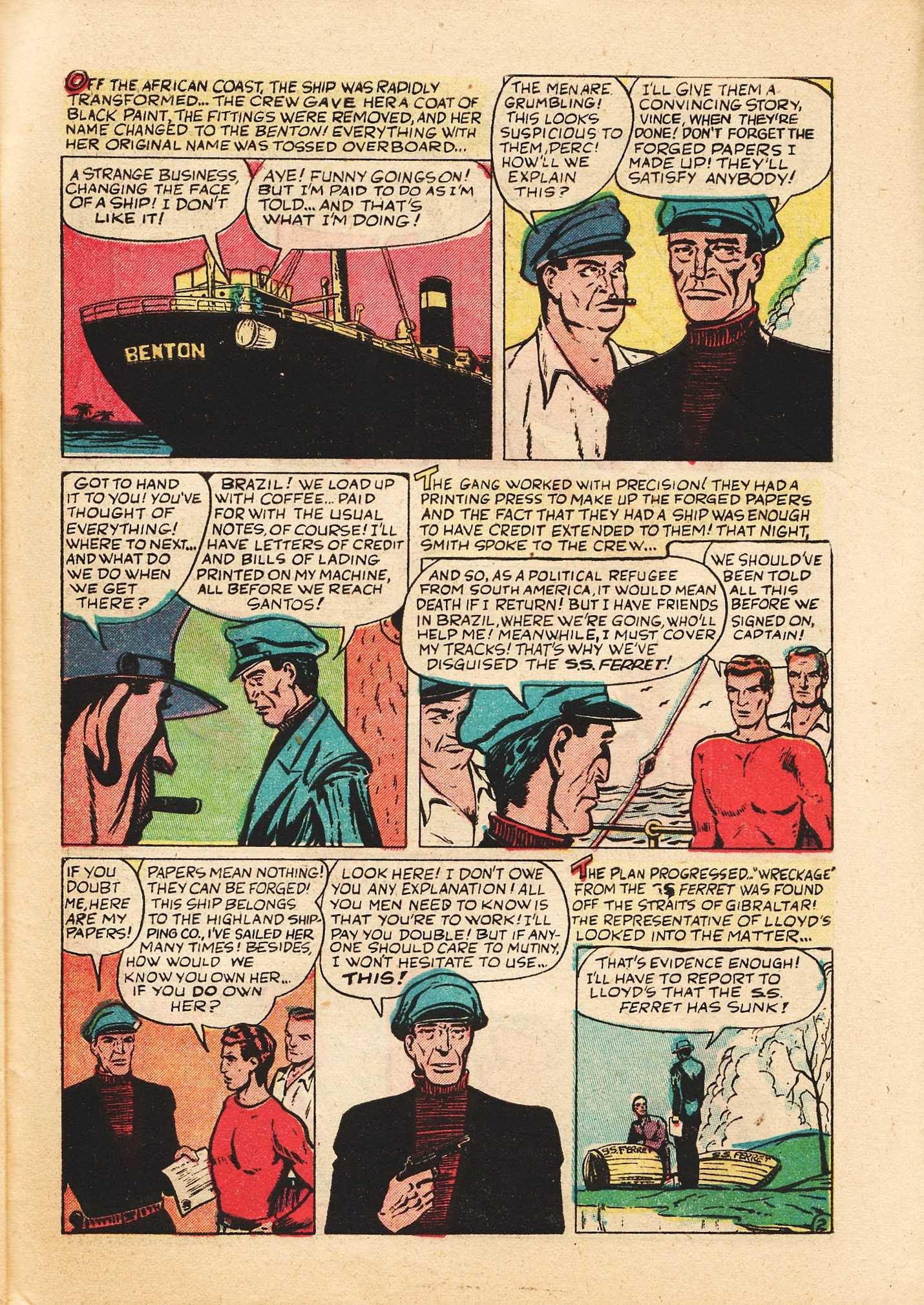 Read online Crime Cases Comics (1950) comic -  Issue #27 - 29
