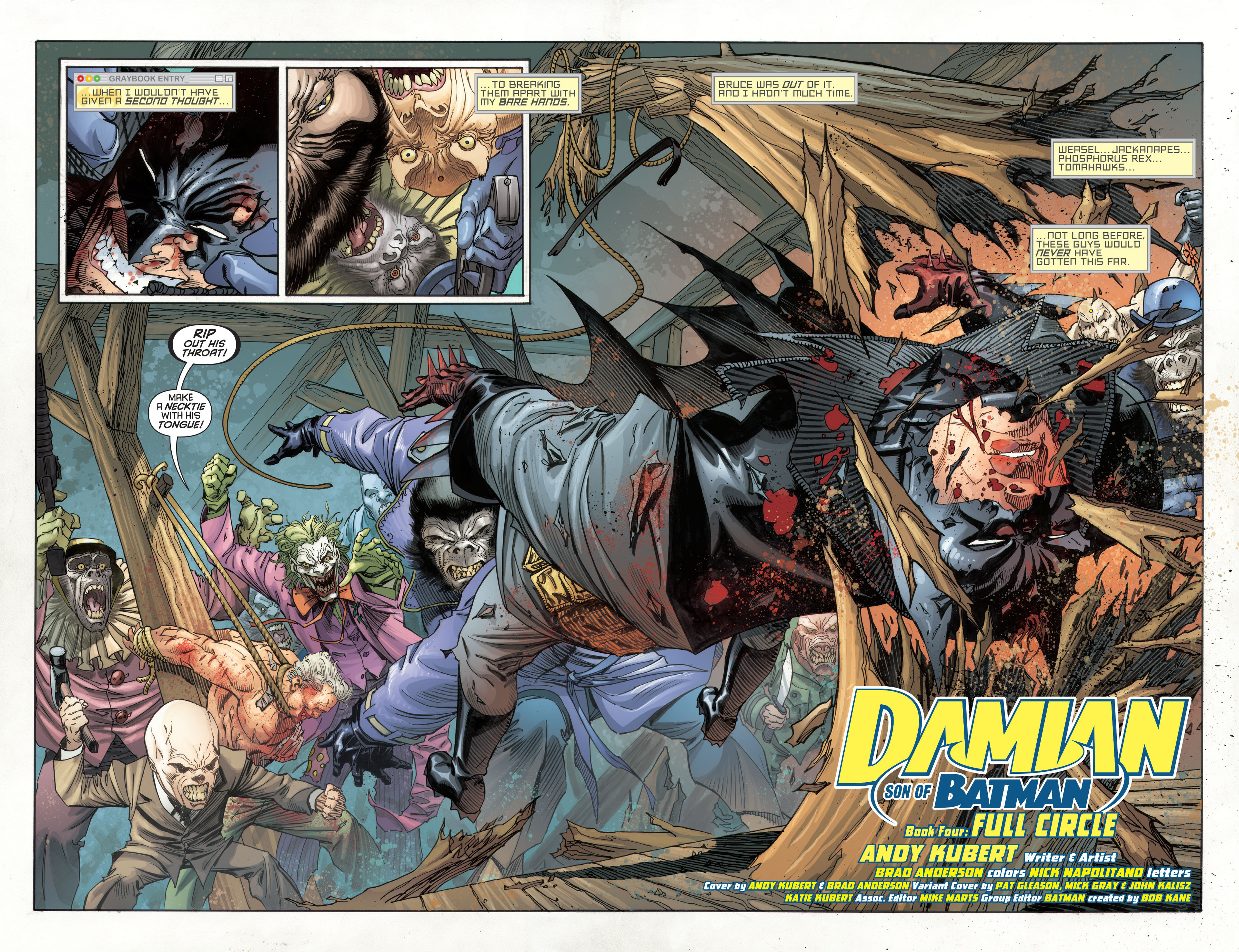 Read online Damian: Son of Batman comic -  Issue #4 - 3