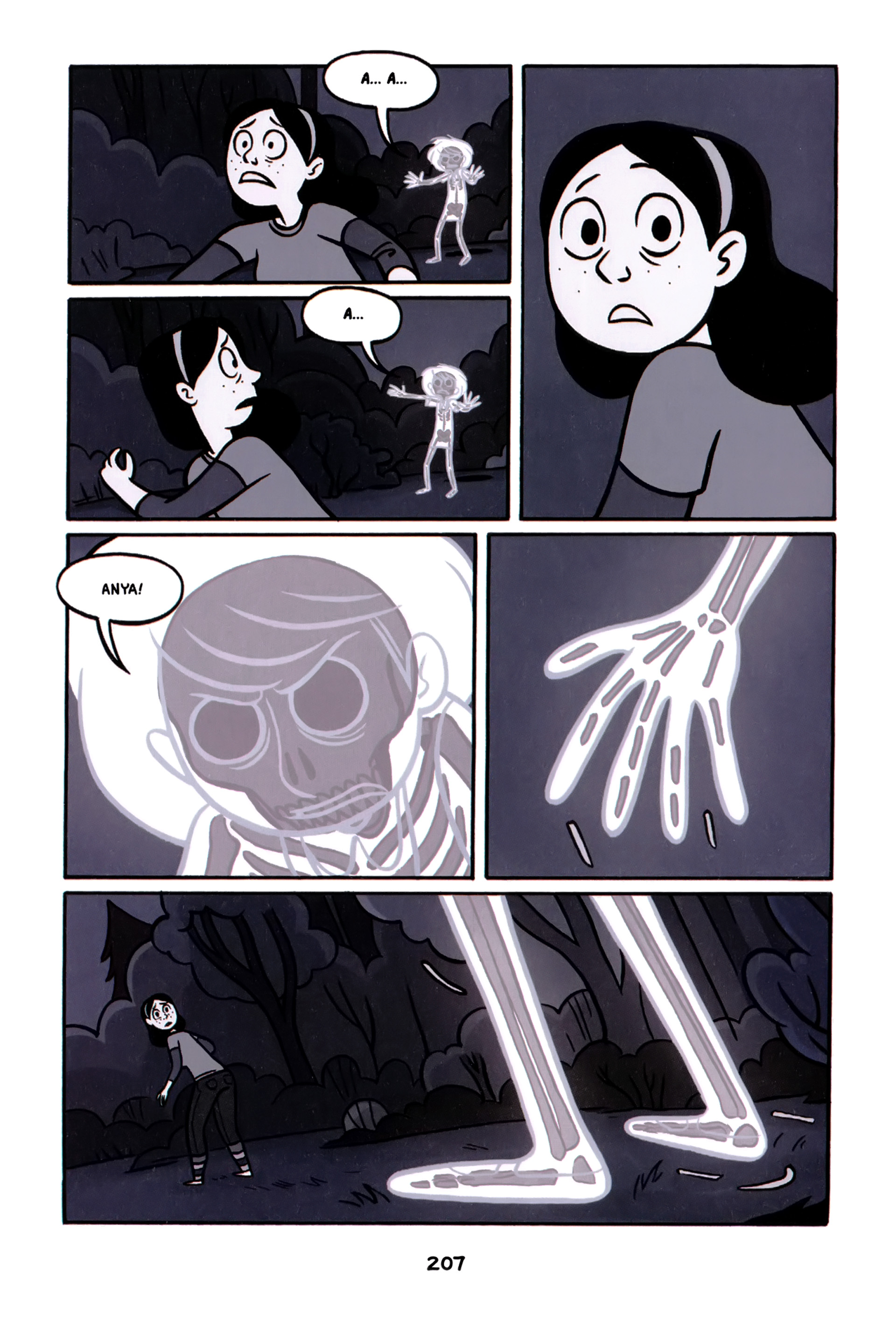 Read online Anya's Ghost comic -  Issue #1 - 208
