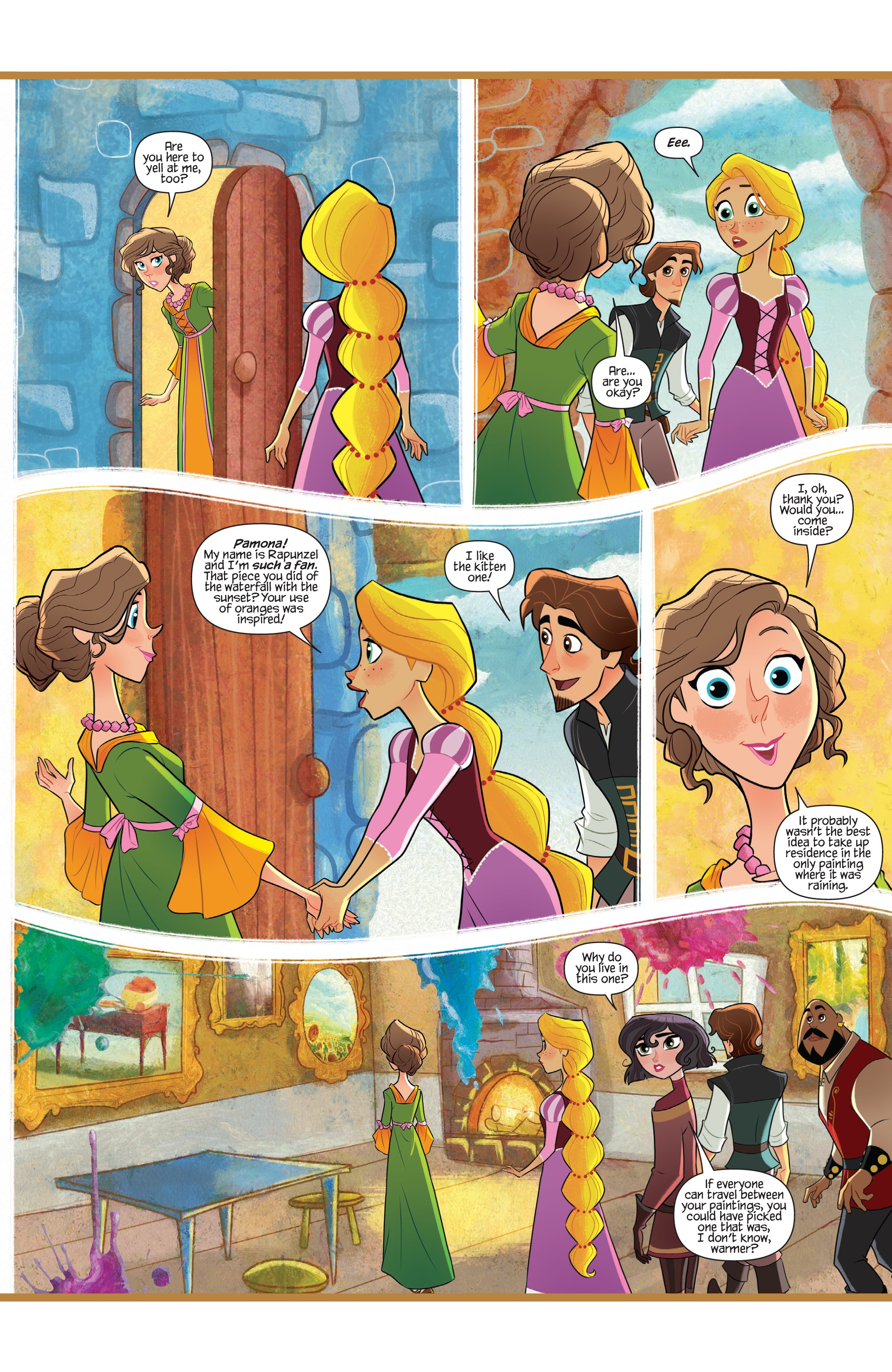 Read online Tangled: The Series: Hair and Now comic -  Issue #3 - 16