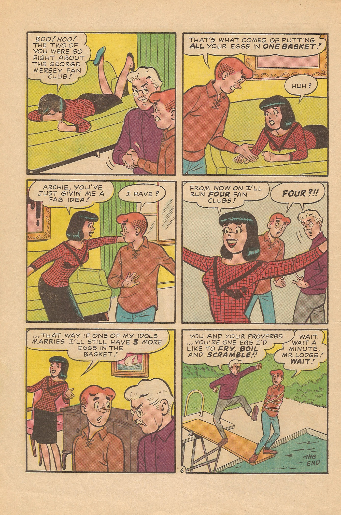 Read online Pep Comics comic -  Issue #194 - 8