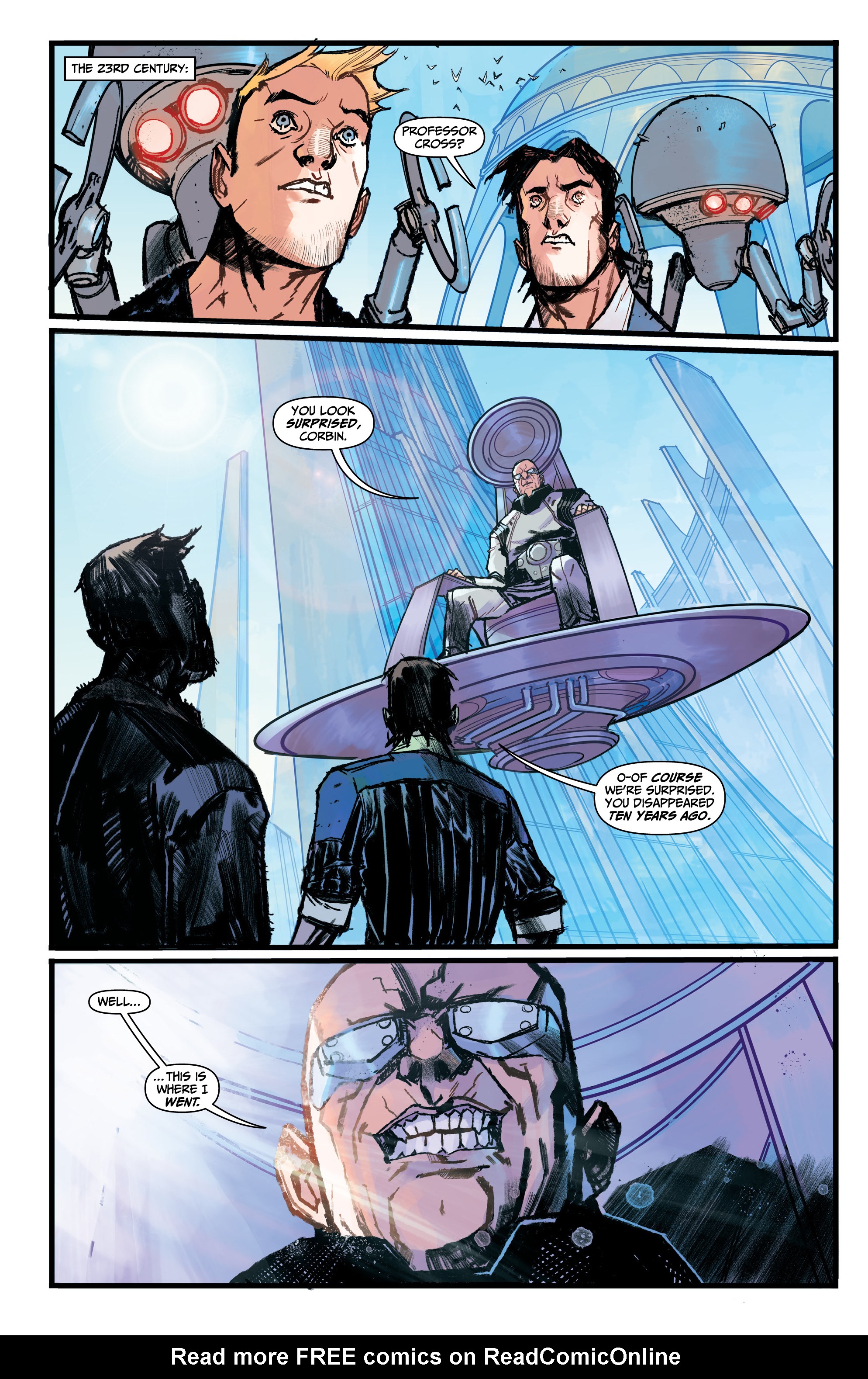 Read online Chrononauts: Futureshock comic -  Issue #2 - 3