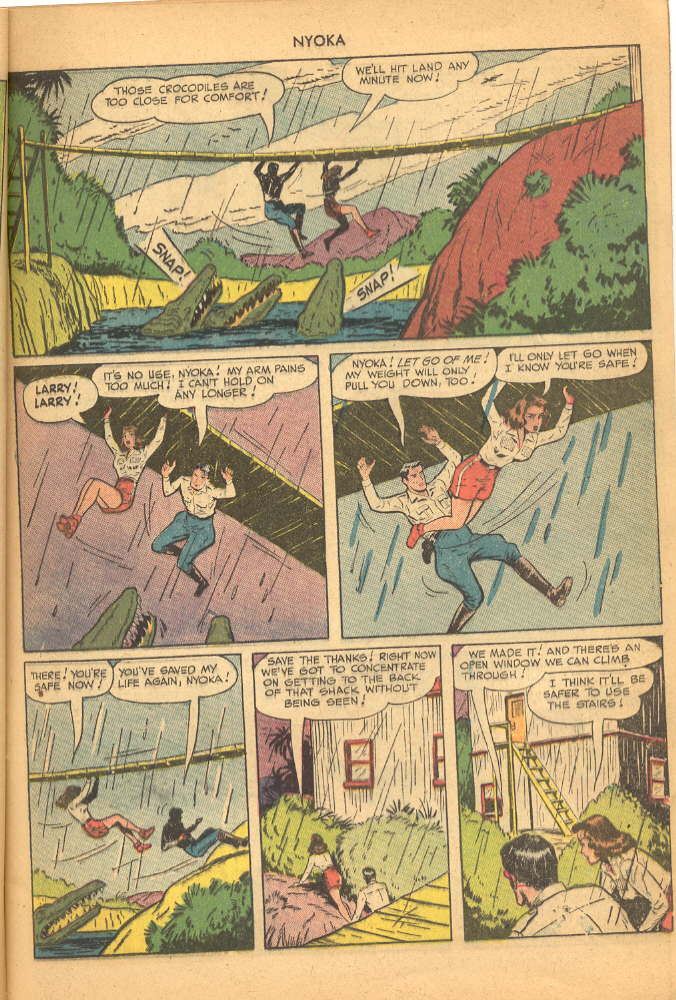 Read online Nyoka the Jungle Girl (1945) comic -  Issue #37 - 13