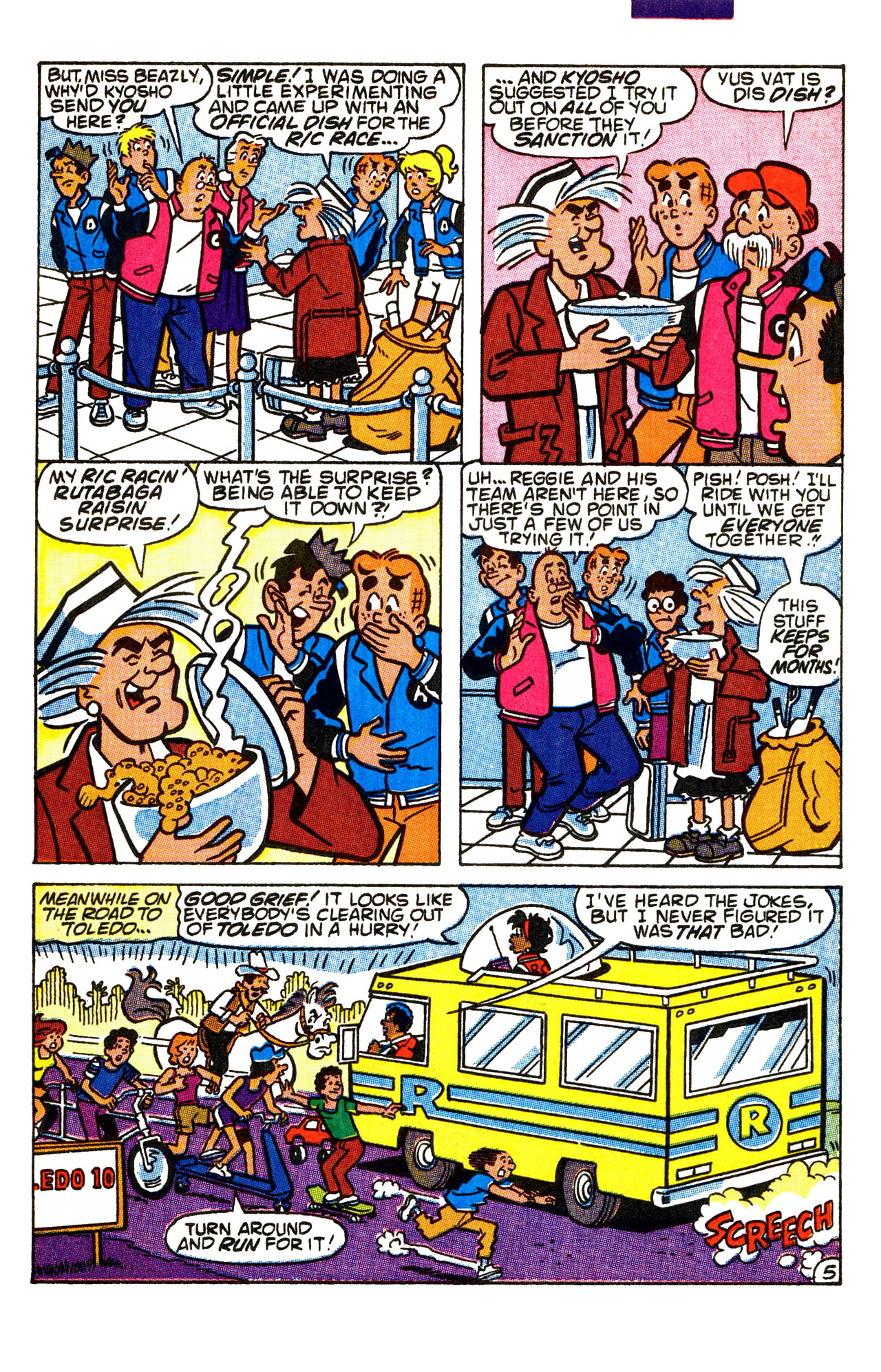 Read online Archie's R/C Racers comic -  Issue #7 - 7