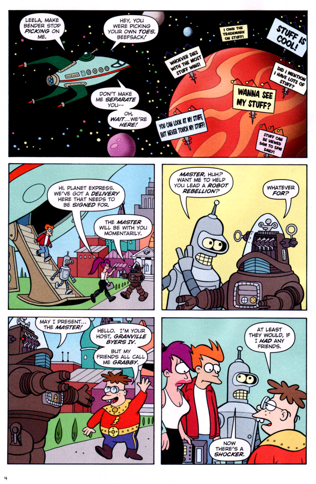 Read online Futurama Comics comic -  Issue #30 - 5