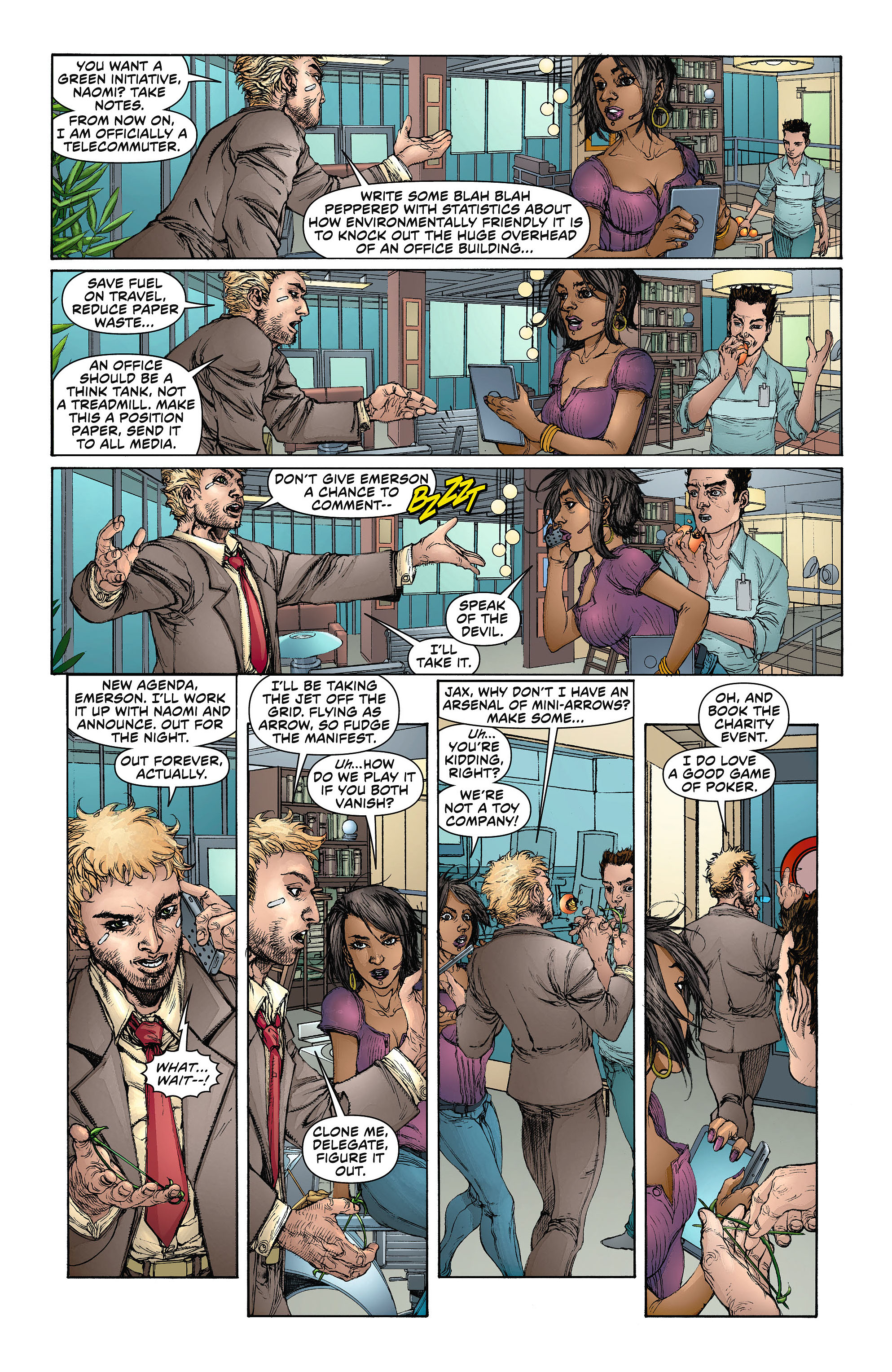 Read online Green Arrow (2011) comic -  Issue #7 - 11
