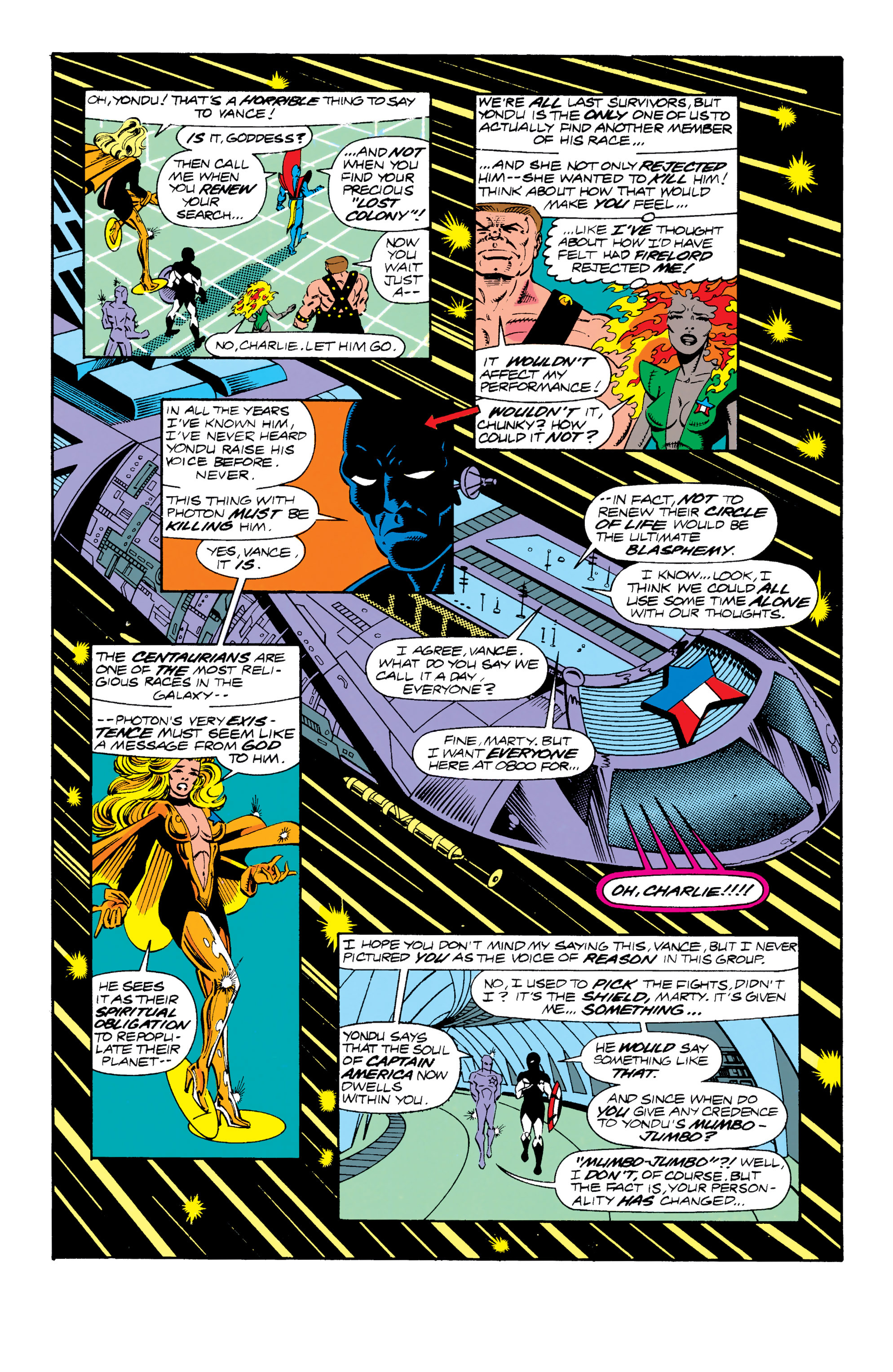Read online Guardians of the Galaxy (1990) comic -  Issue # _TPB Guardians of the Galaxy by Jim Valentino 2 (Part 1) - 6