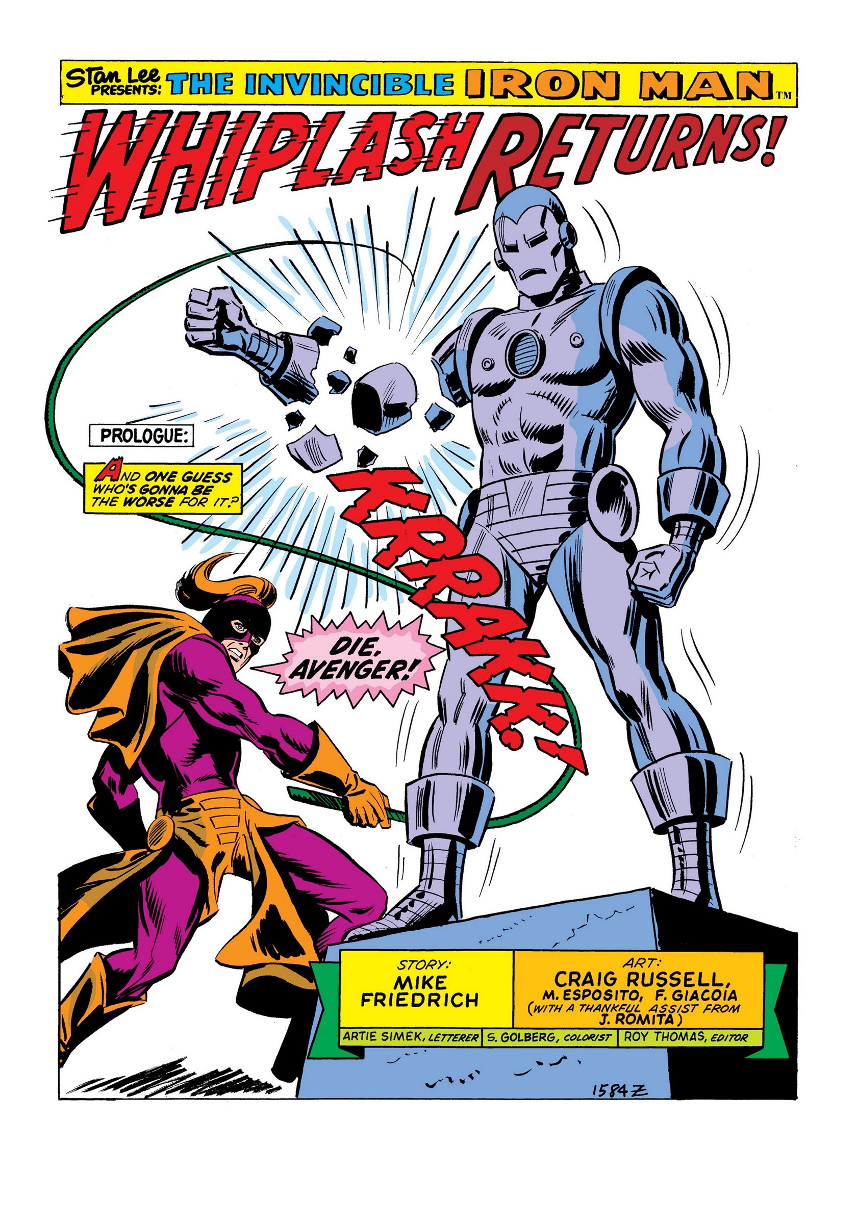 Read online Marvel Masterworks: The Invincible Iron Man comic -  Issue # TPB 9 (Part 2) - 75