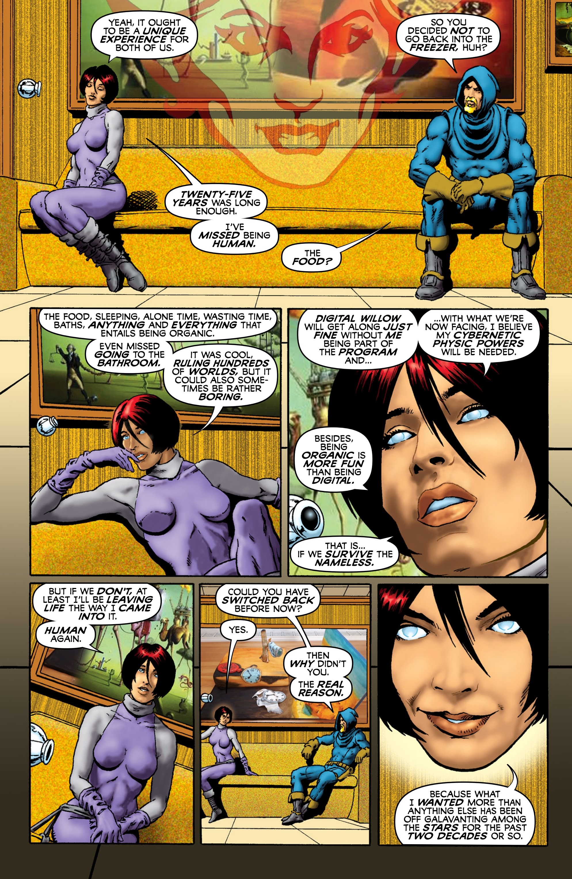 Read online Dreadstar Returns comic -  Issue # TPB - 105
