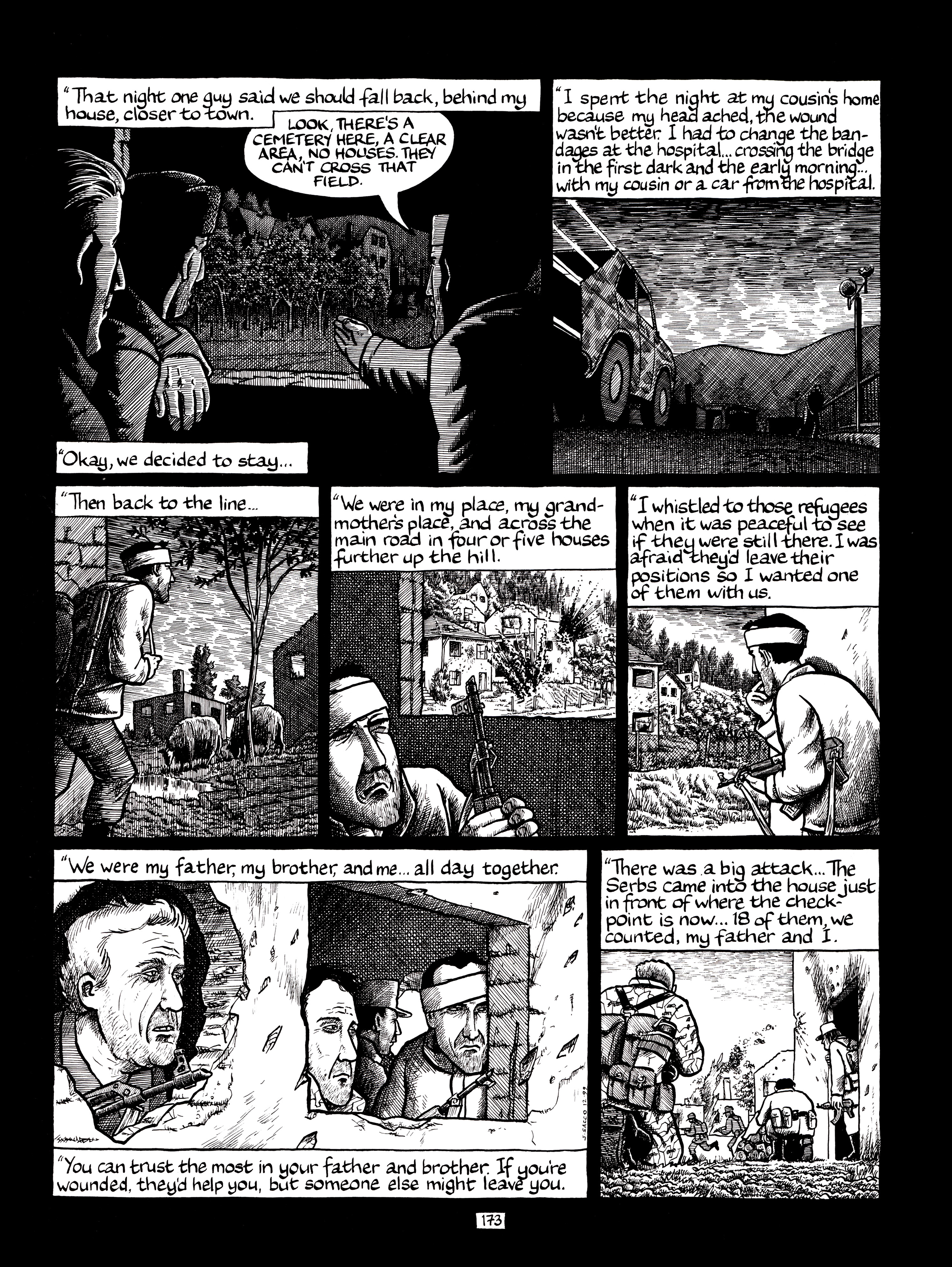Read online Safe Area Goražde comic -  Issue # TPB (Part 3) - 14