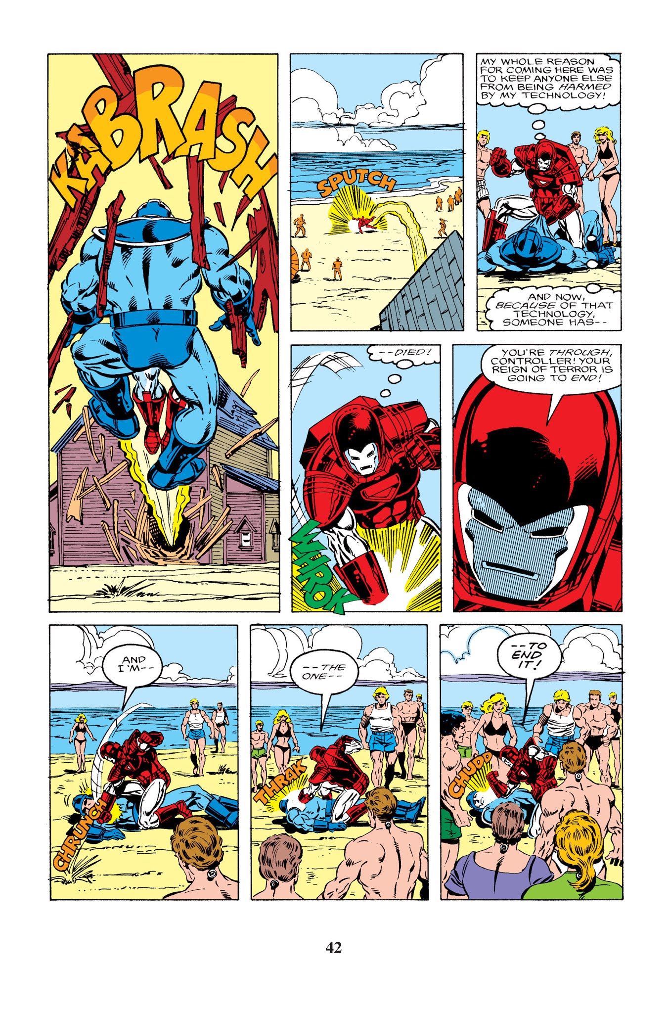 Read online Iron Man Epic Collection comic -  Issue # Stark Wars (Part 3) - 74