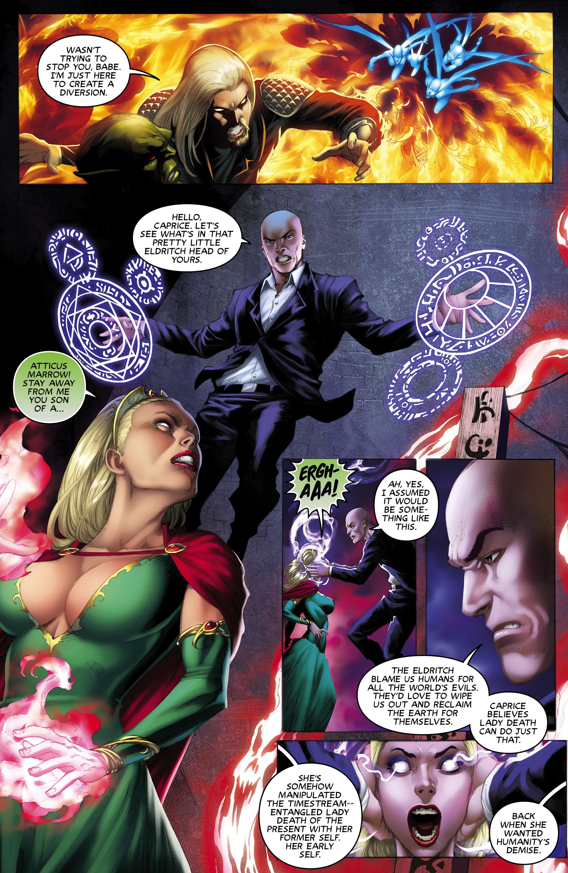 Read online Lady Death: Treacherous Infamy comic -  Issue # Full - 14