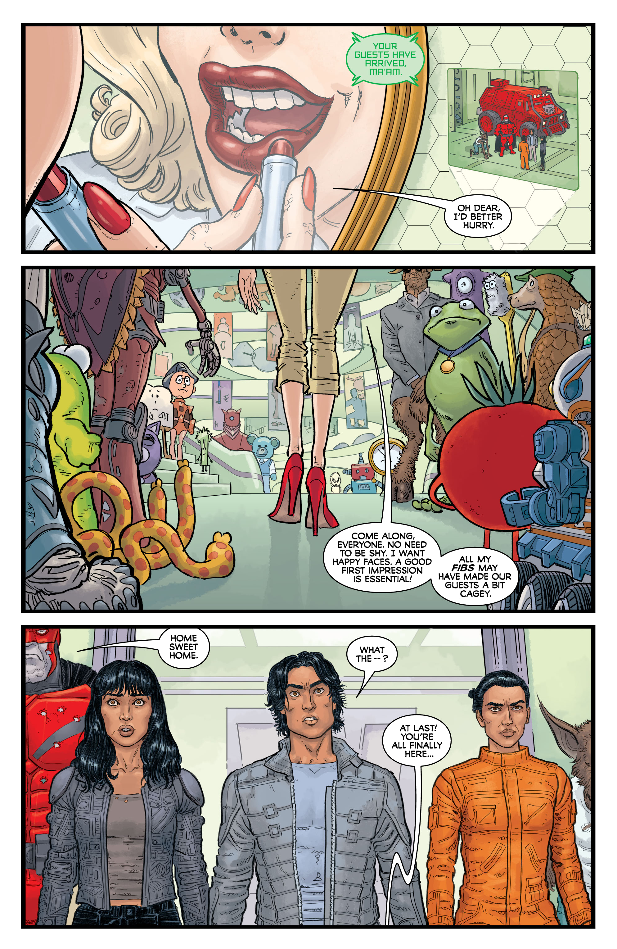 Read online Post Americana comic -  Issue #5 - 5