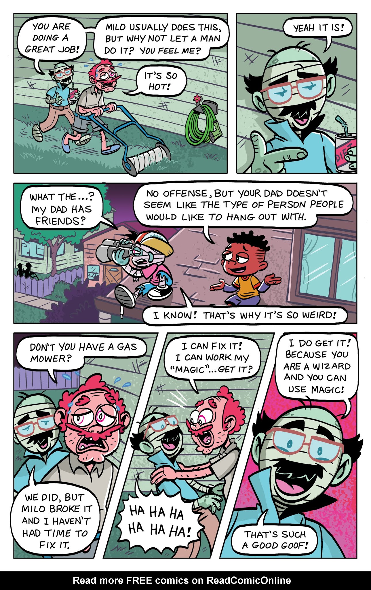 Read online Wrapped Up comic -  Issue #9 - 13
