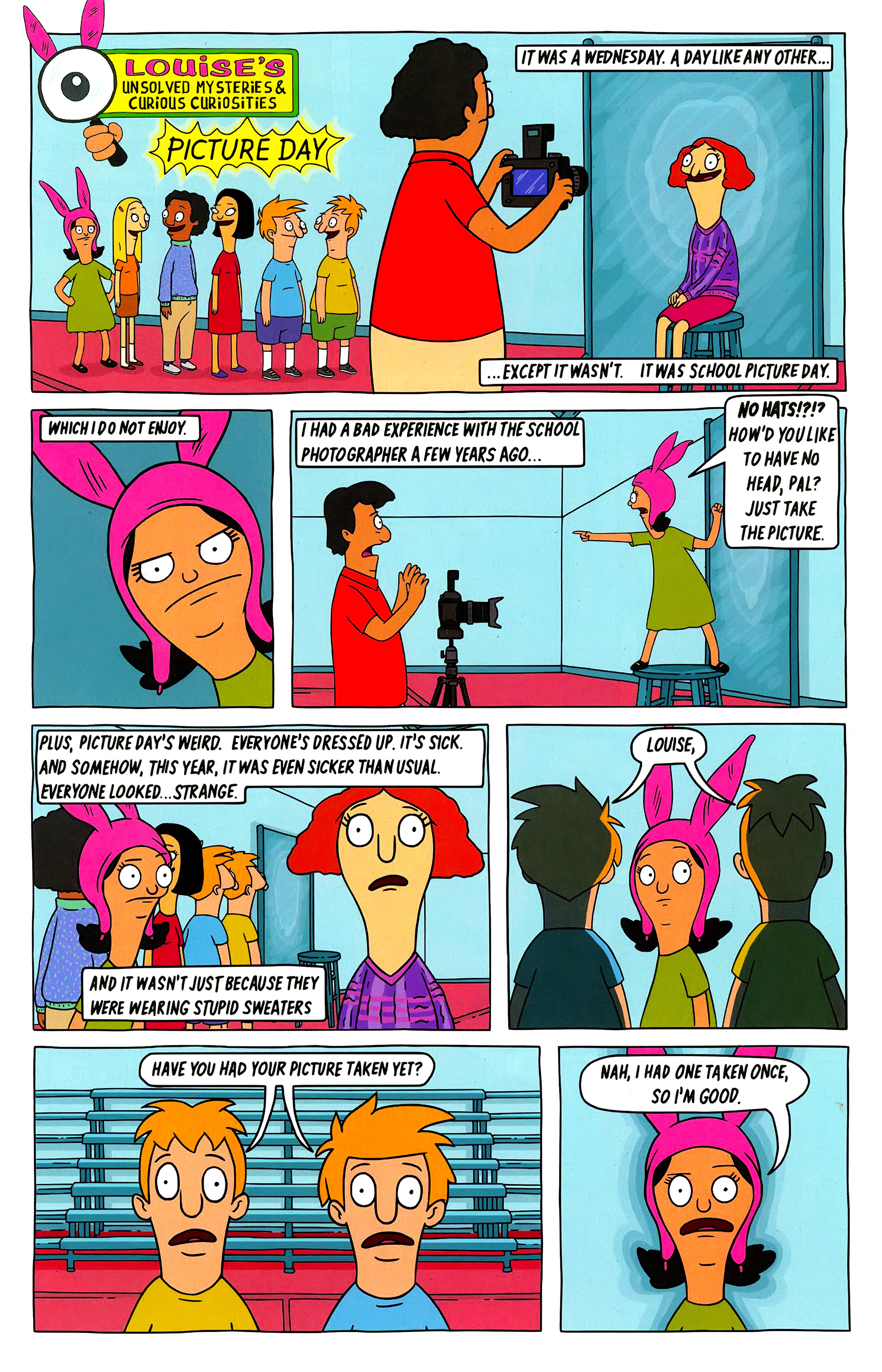 Read online Free Comic Book Day 2015 comic -  Issue # Bob's Burgers - 30