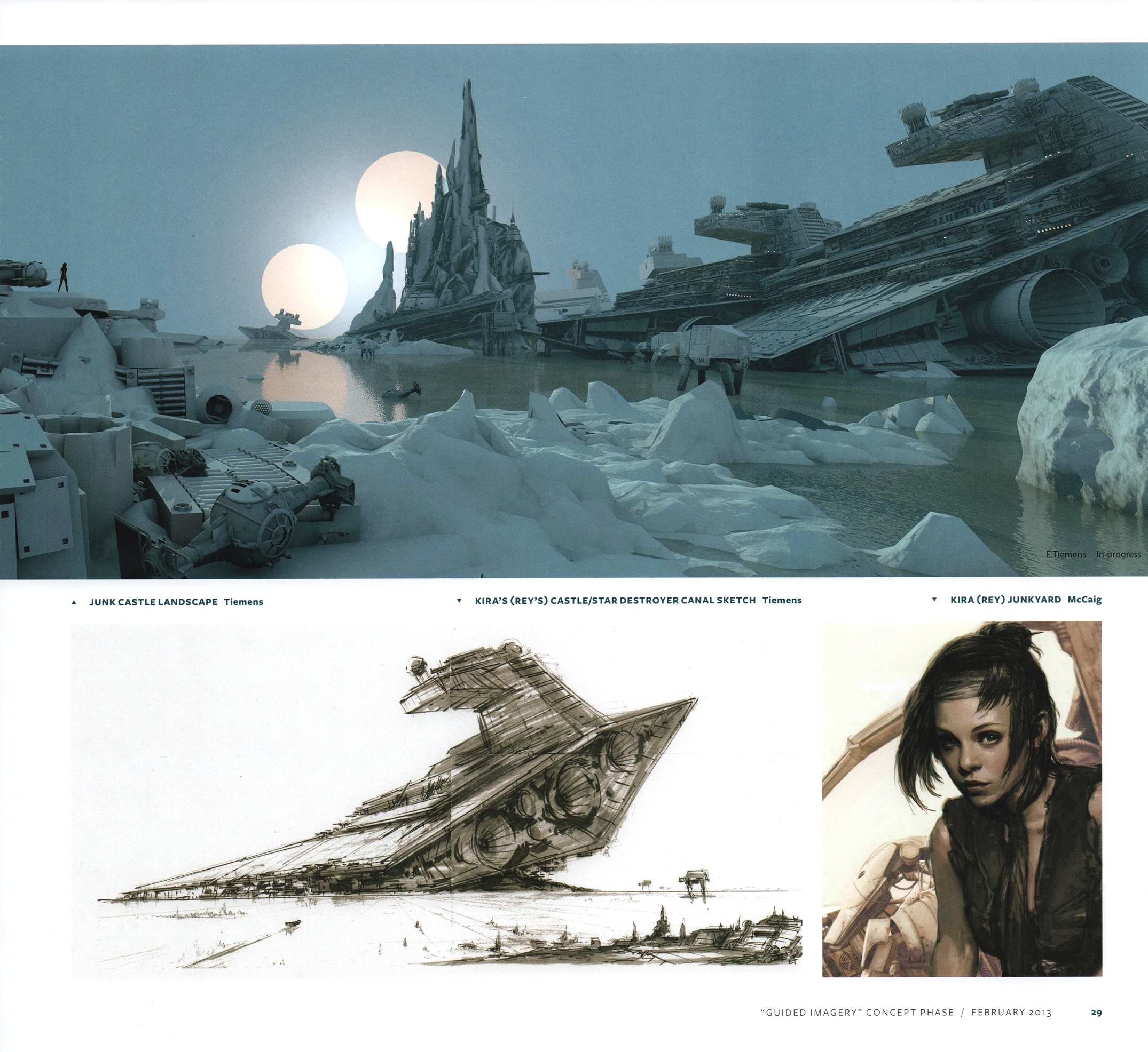 Read online Star Wars: The Art of Star Wars: The Force Awakens comic -  Issue # TPB (Part 1) - 33