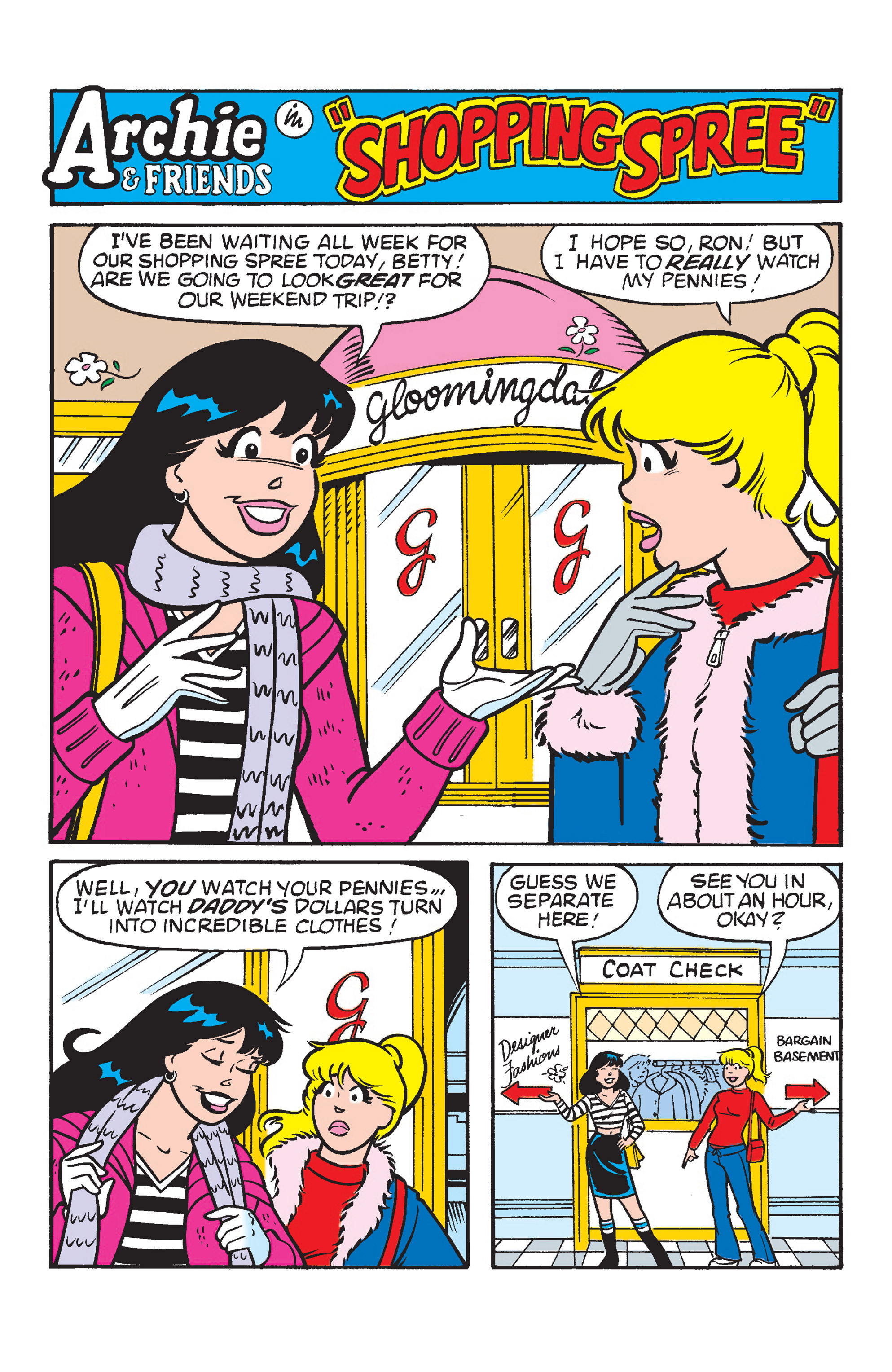 Read online Betty and Veronica: Mall Princesses comic -  Issue # TPB - 47