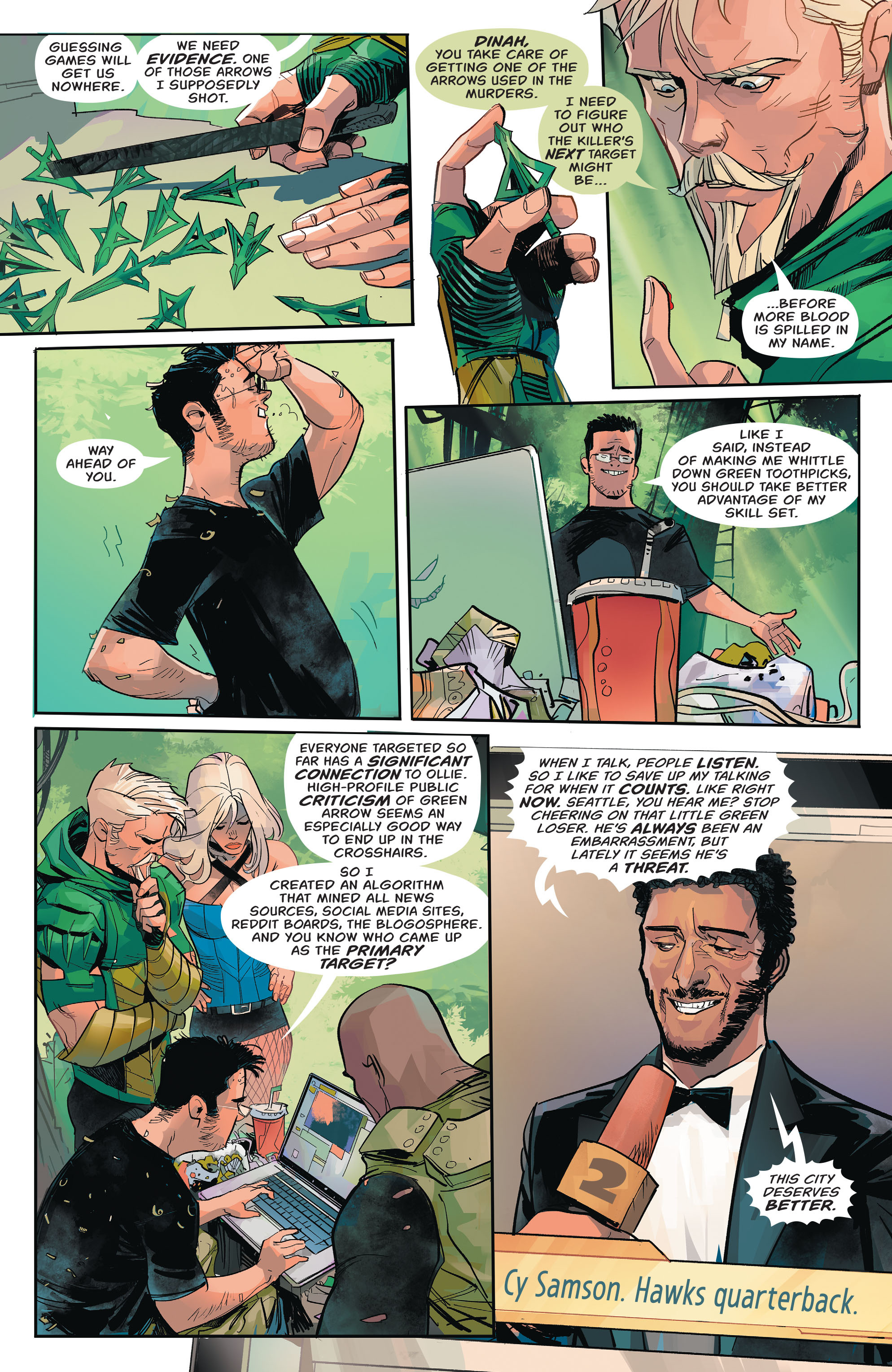 Read online Green Arrow (2016) comic -  Issue #13 - 16