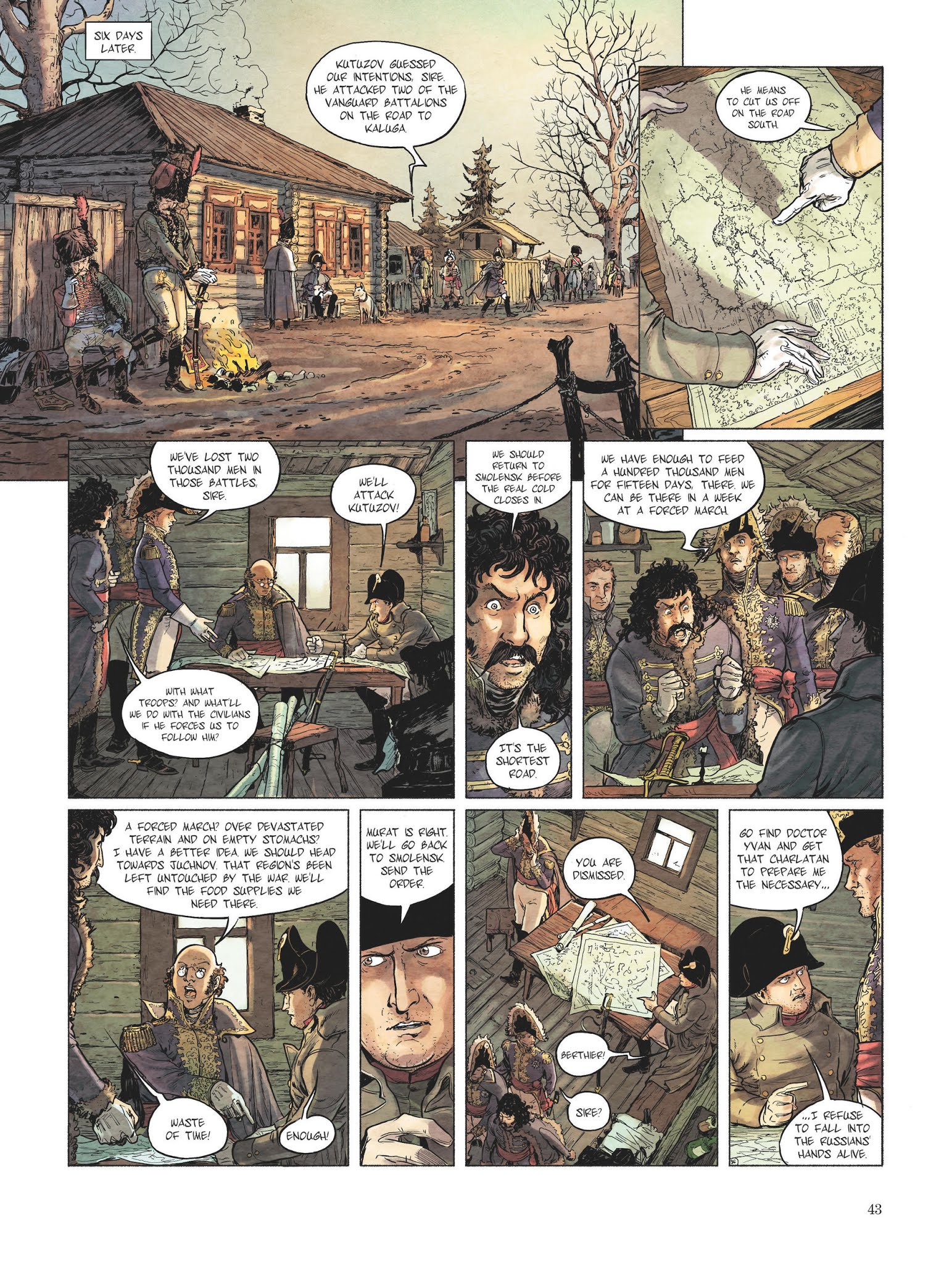 Read online Berezina comic -  Issue #2 - 41