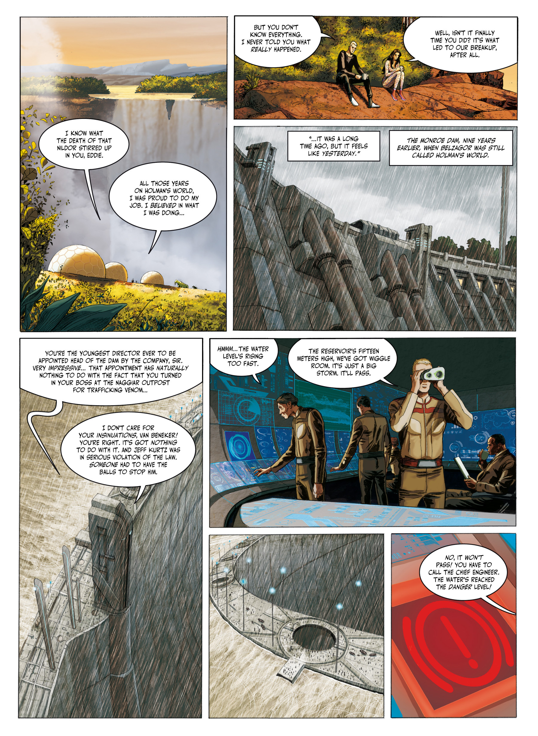 Read online Robert Silverberg's COLONIES comic -  Issue #2 - 8