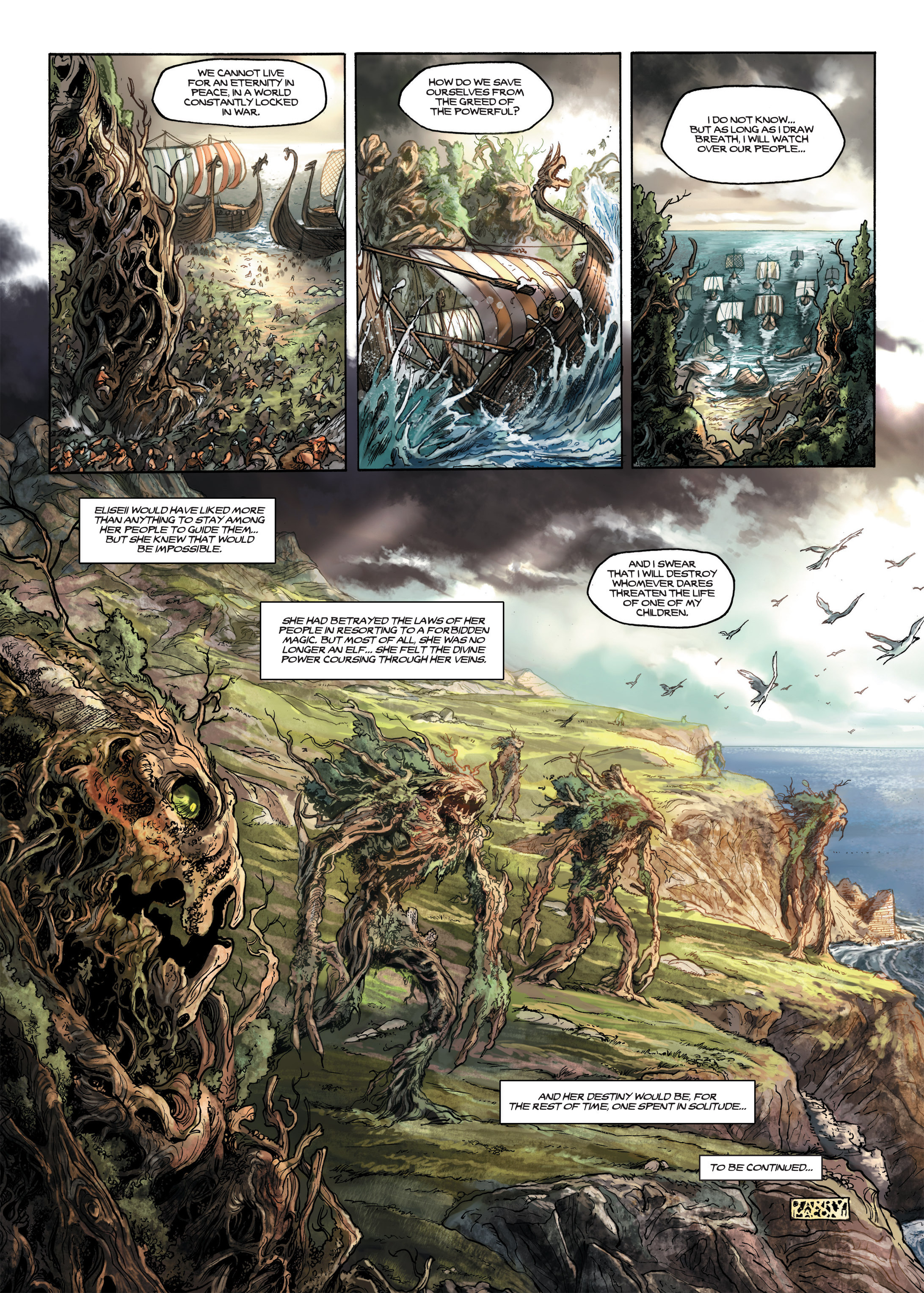 Read online Elves comic -  Issue #7 - 54