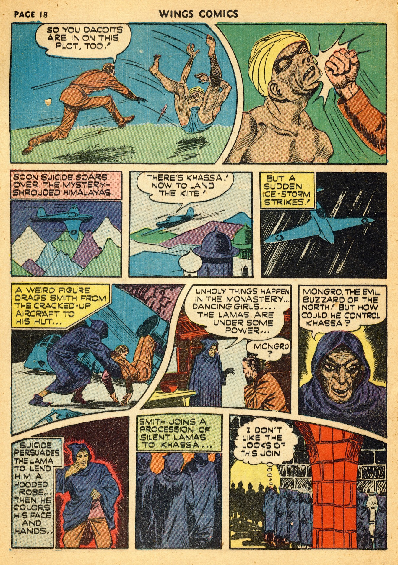 Read online Wings Comics comic -  Issue #14 - 21