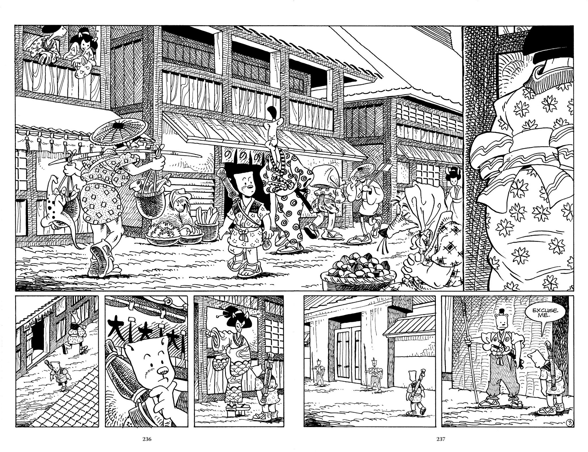 Read online The Usagi Yojimbo Saga comic -  Issue # TPB 5 - 233