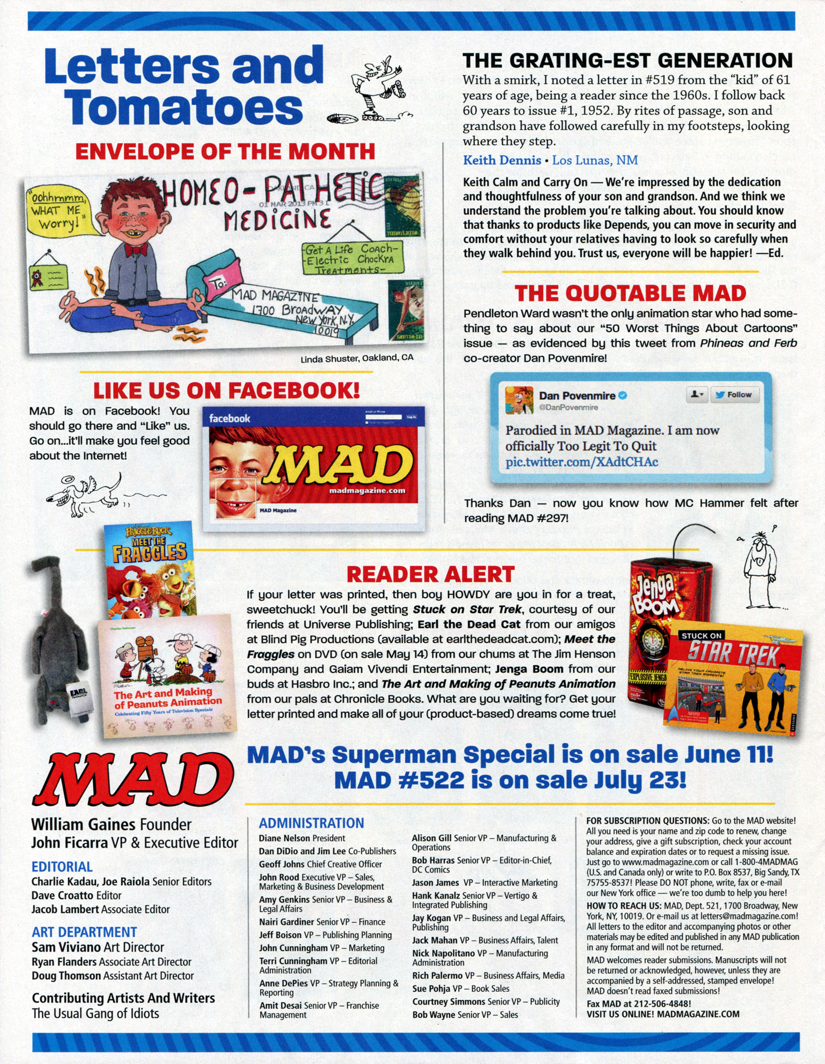 Read online MAD comic -  Issue #521 - 6