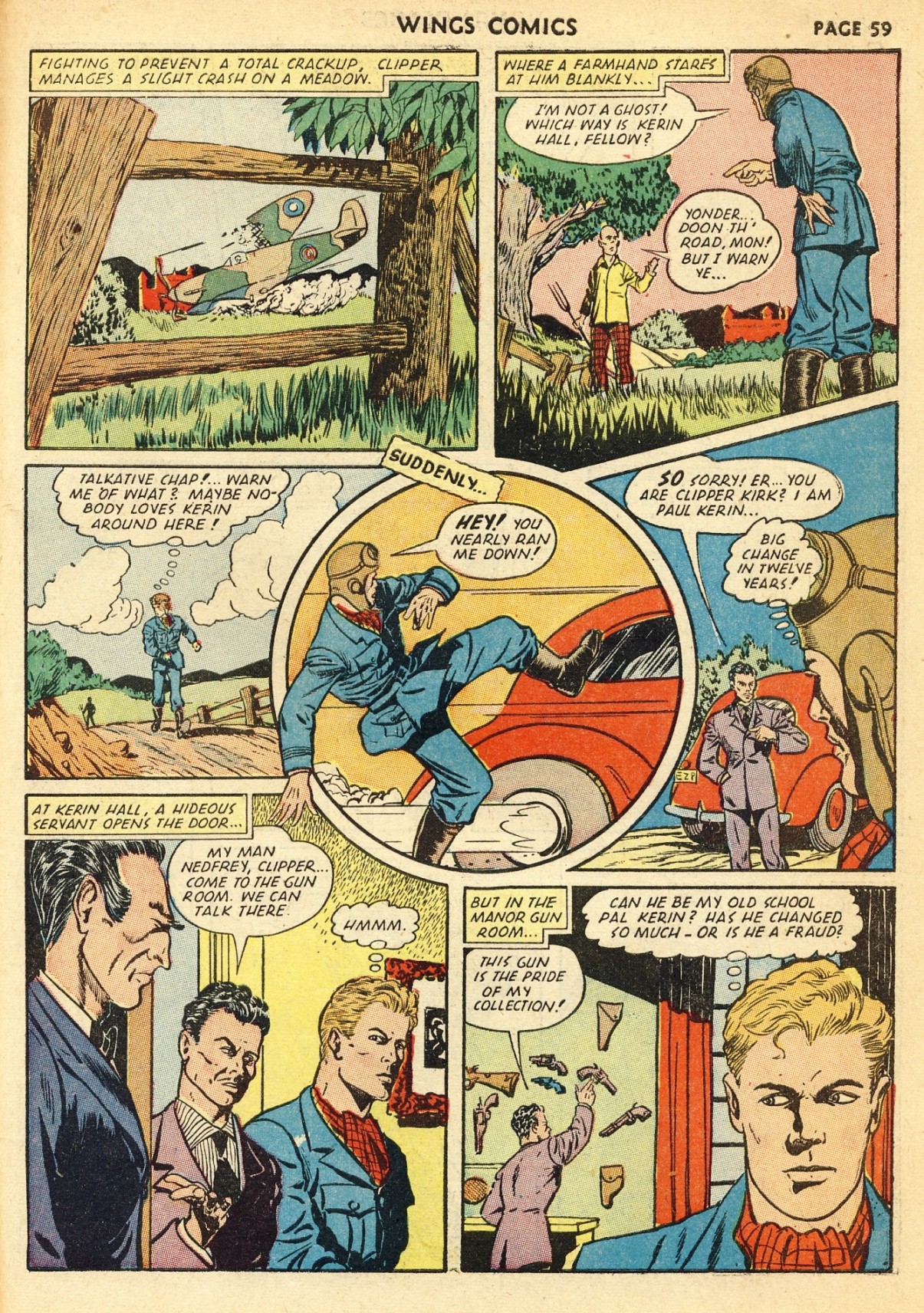 Read online Wings Comics comic -  Issue #23 - 61