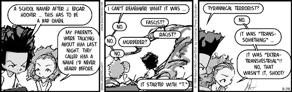 Read online The Boondocks Collection comic -  Issue # Year 1999 - 132