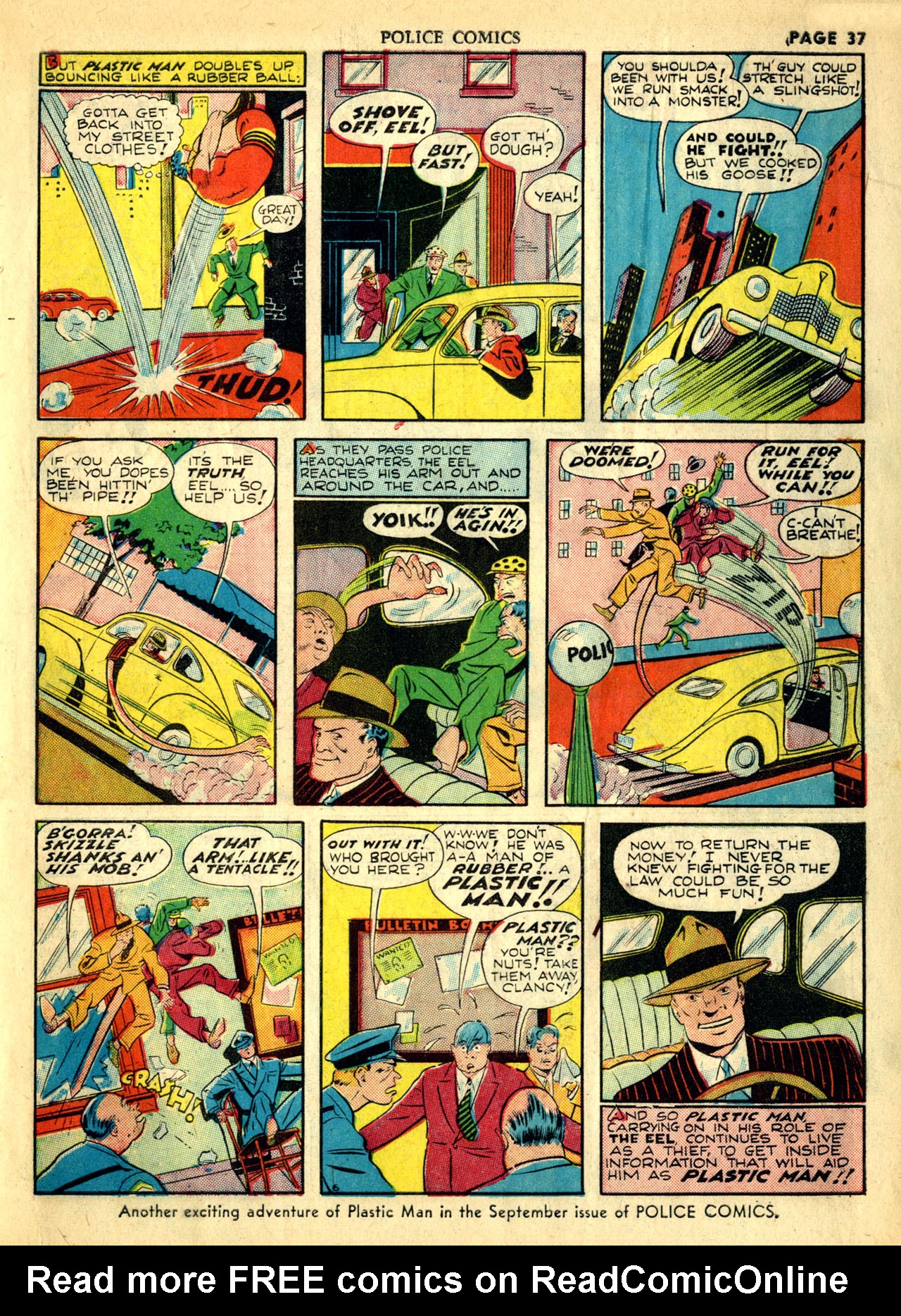 Read online Police Comics comic -  Issue #1 - 40