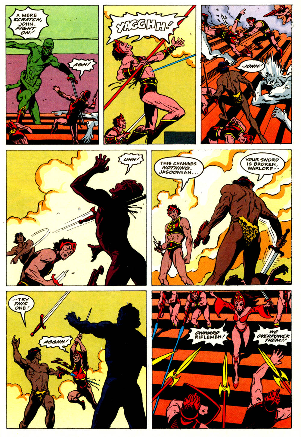Read online Tarzan/John Carter: Warlords of Mars comic -  Issue #4 - 17
