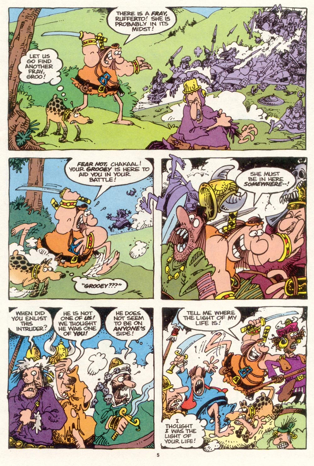 Read online Sergio Aragonés Groo the Wanderer comic -  Issue #117 - 7