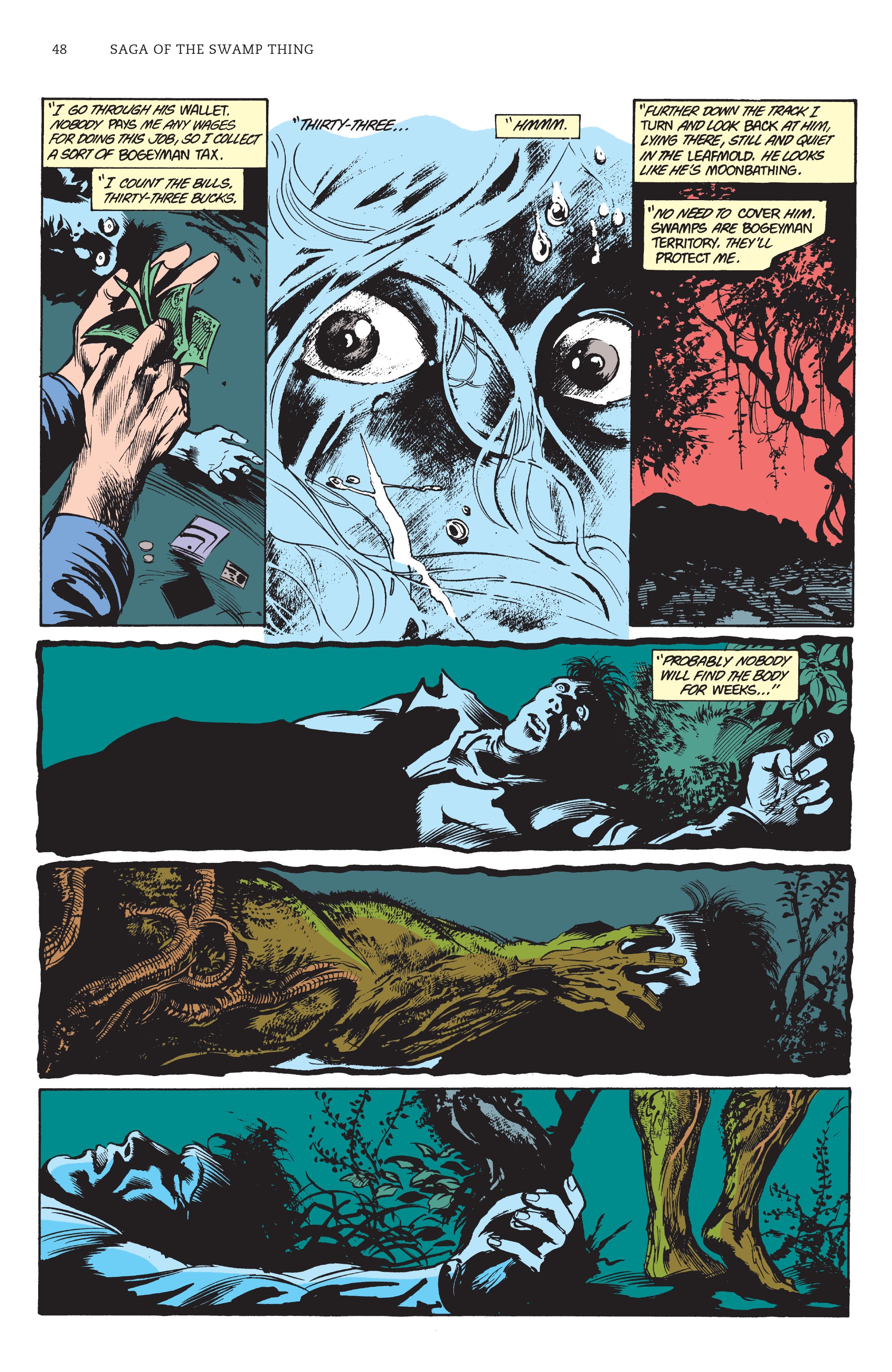Read online Saga of the Swamp Thing comic -  Issue # TPB 4 (Part 1) - 44