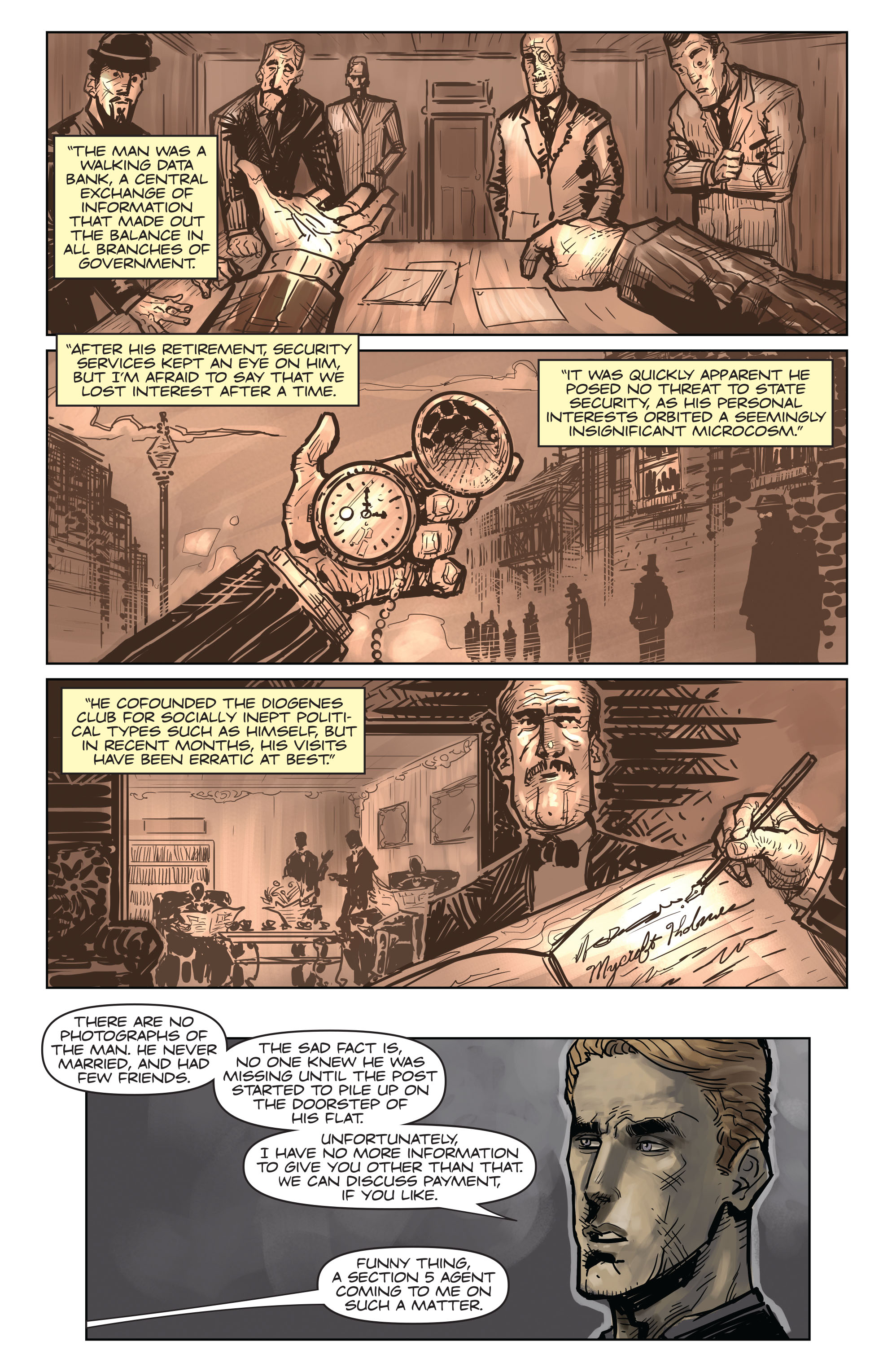Read online Moriarty comic -  Issue # TPB 1 - 19