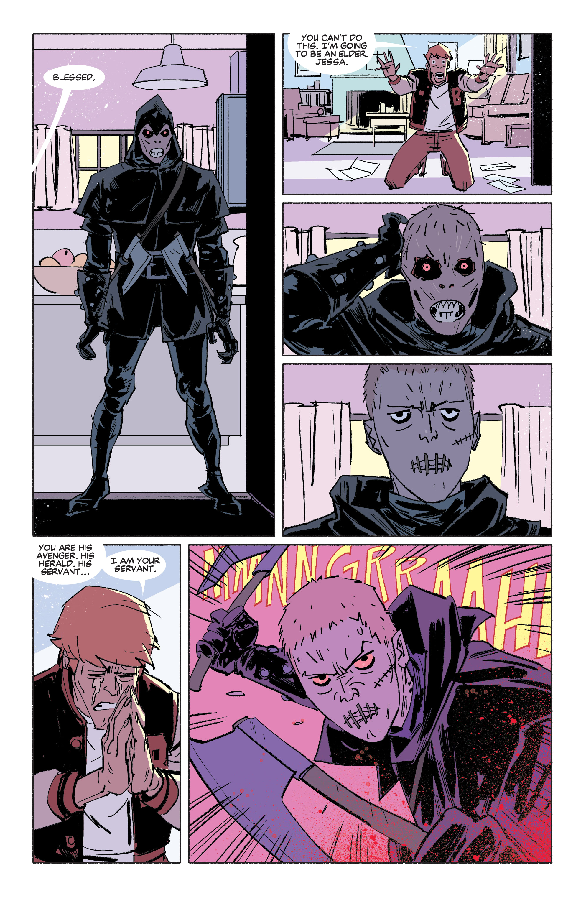 Read online Harrower comic -  Issue #4 - 22