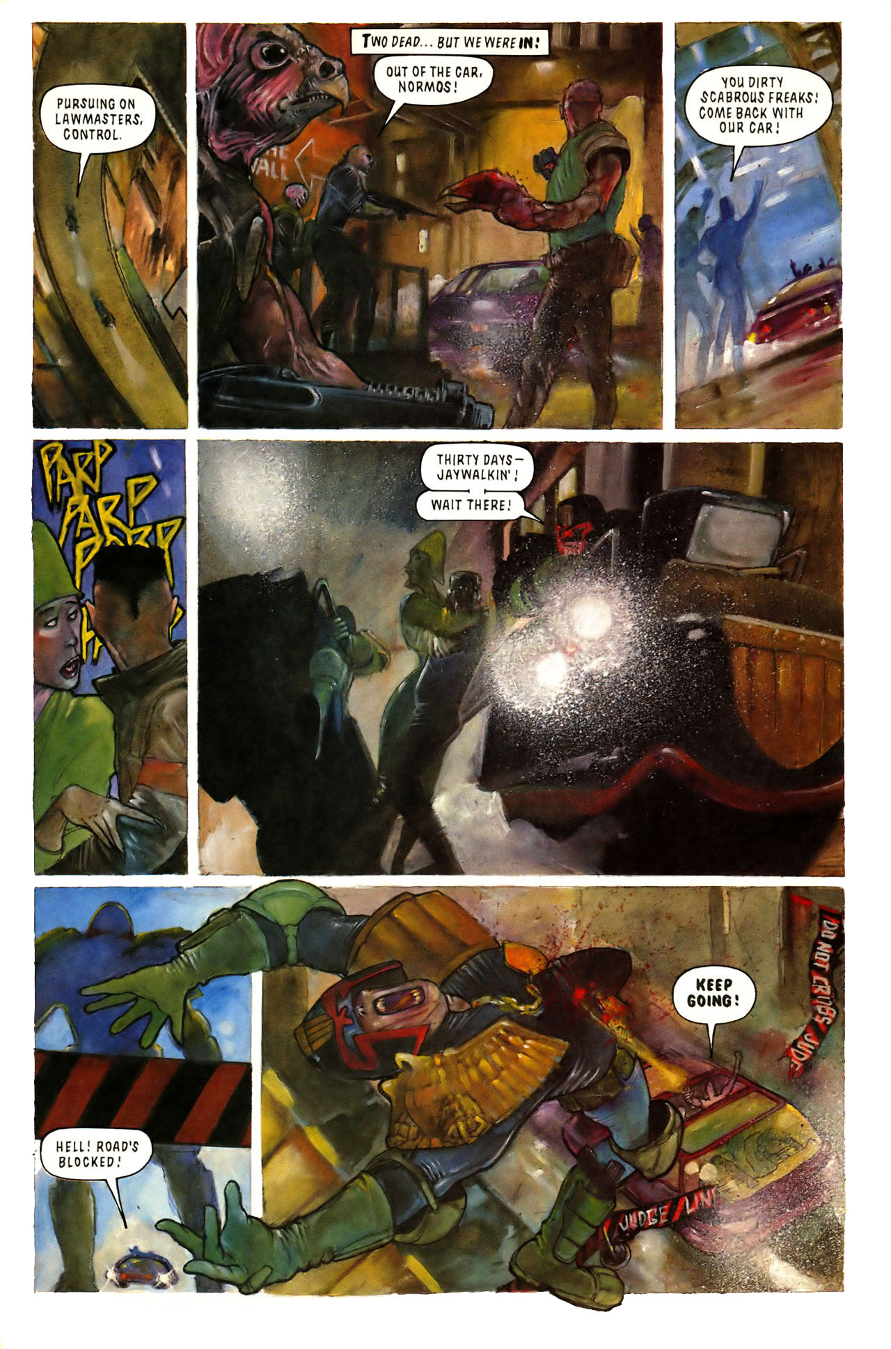 Read online Judge Dredd: The Megazine comic -  Issue #10 - 6