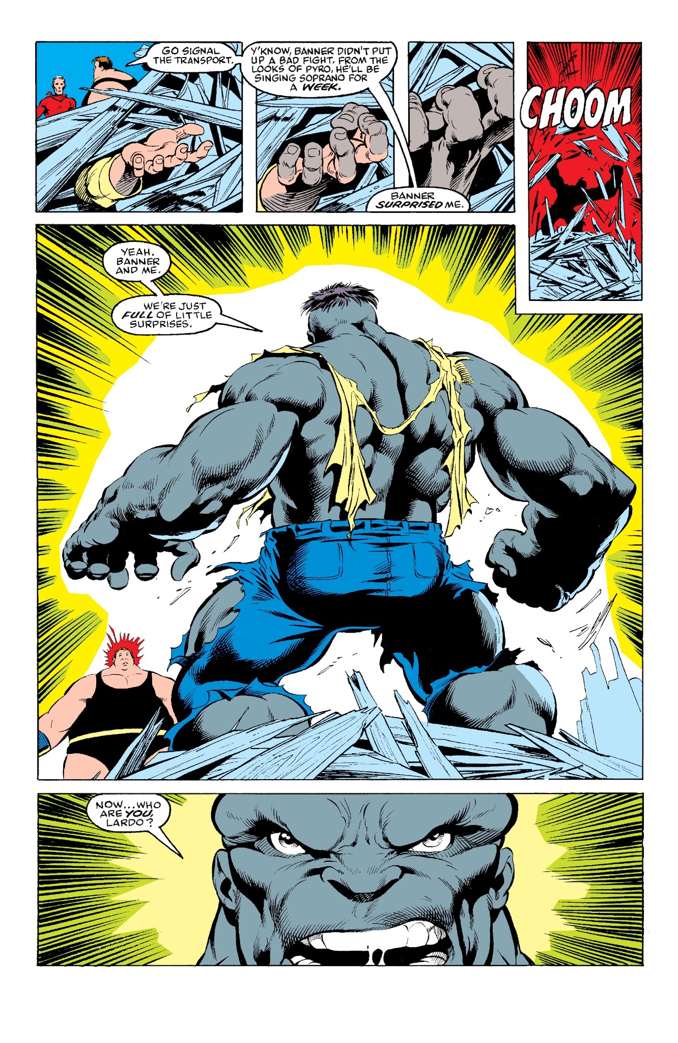 Read online Hulk Visionaries: Peter David comic -  Issue # TPB 5 - 132
