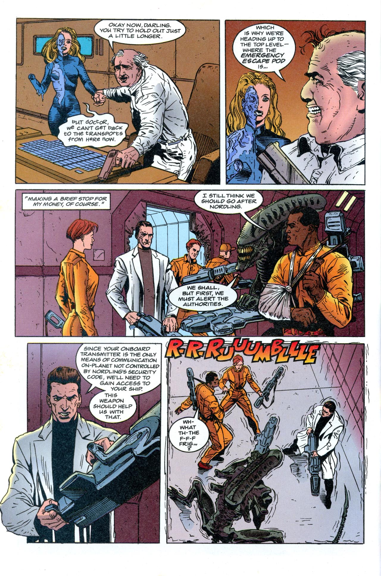 Read online Aliens: Stronghold comic -  Issue #4 - 10