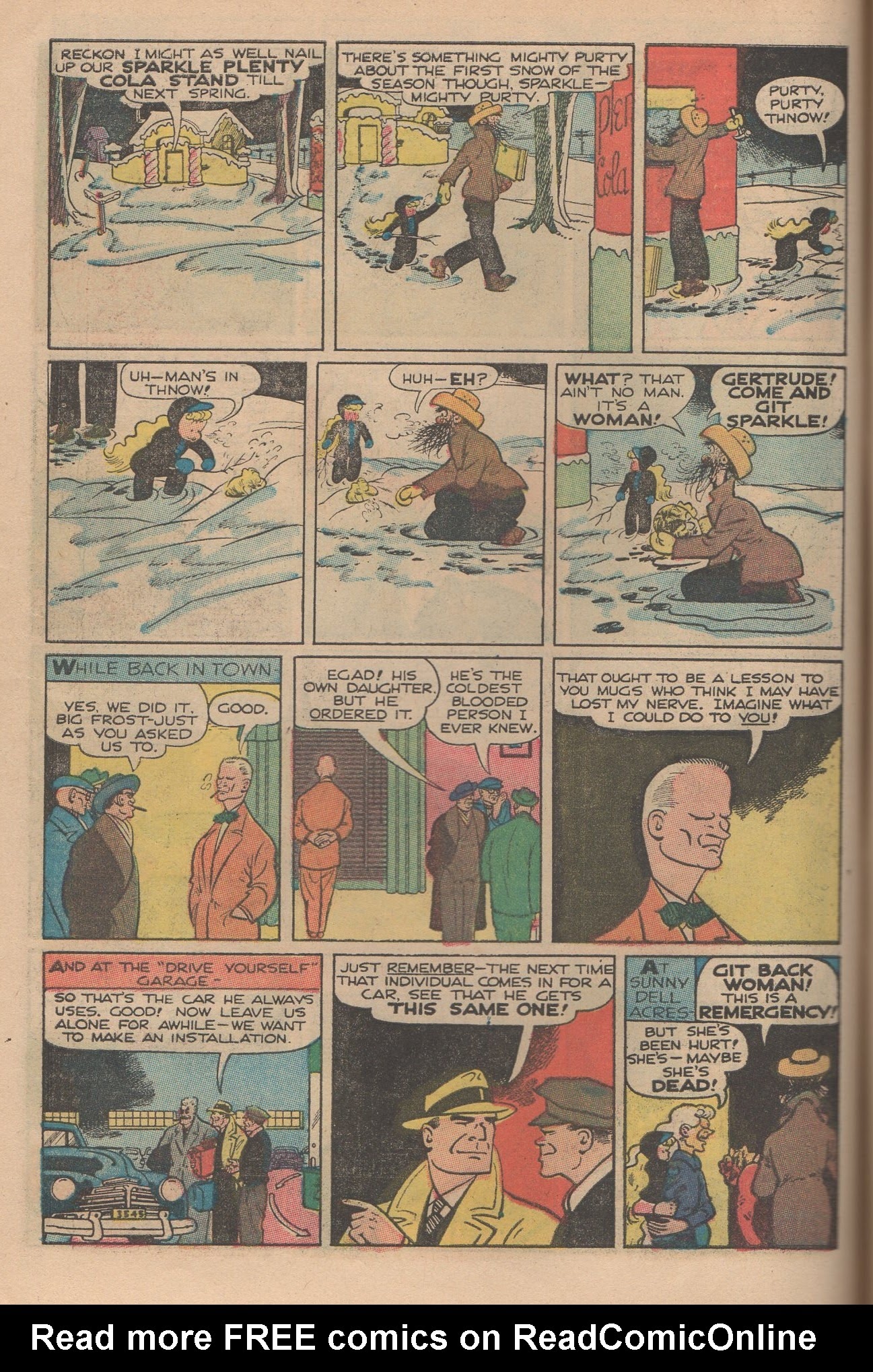 Read online Dick Tracy comic -  Issue #144 - 54