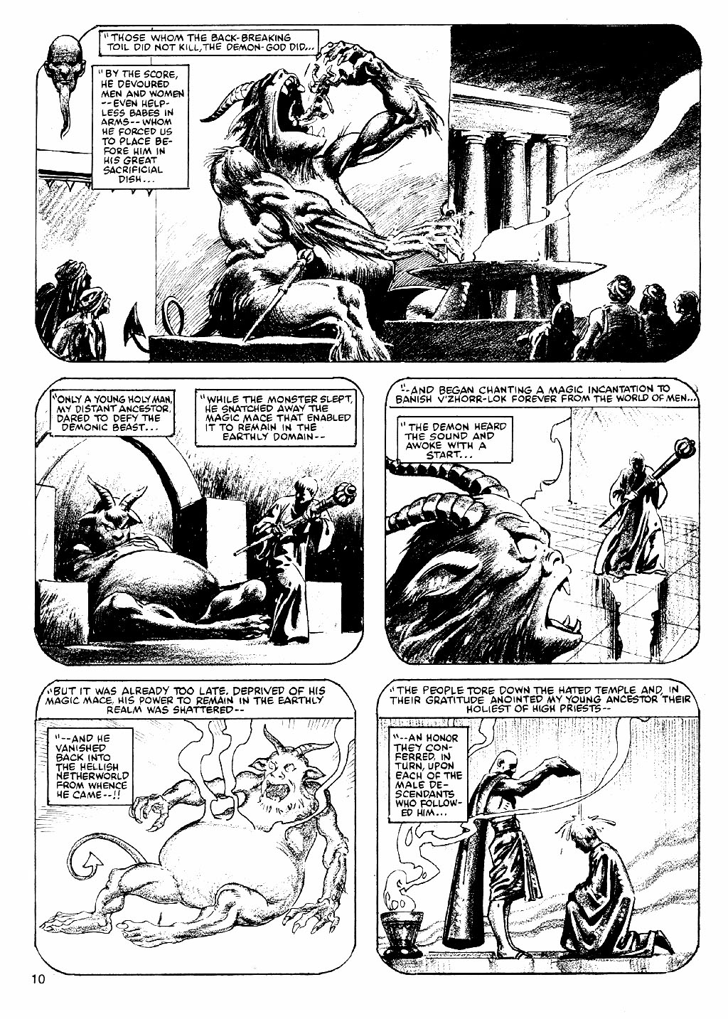 Read online The Savage Sword Of Conan comic -  Issue #83 - 10